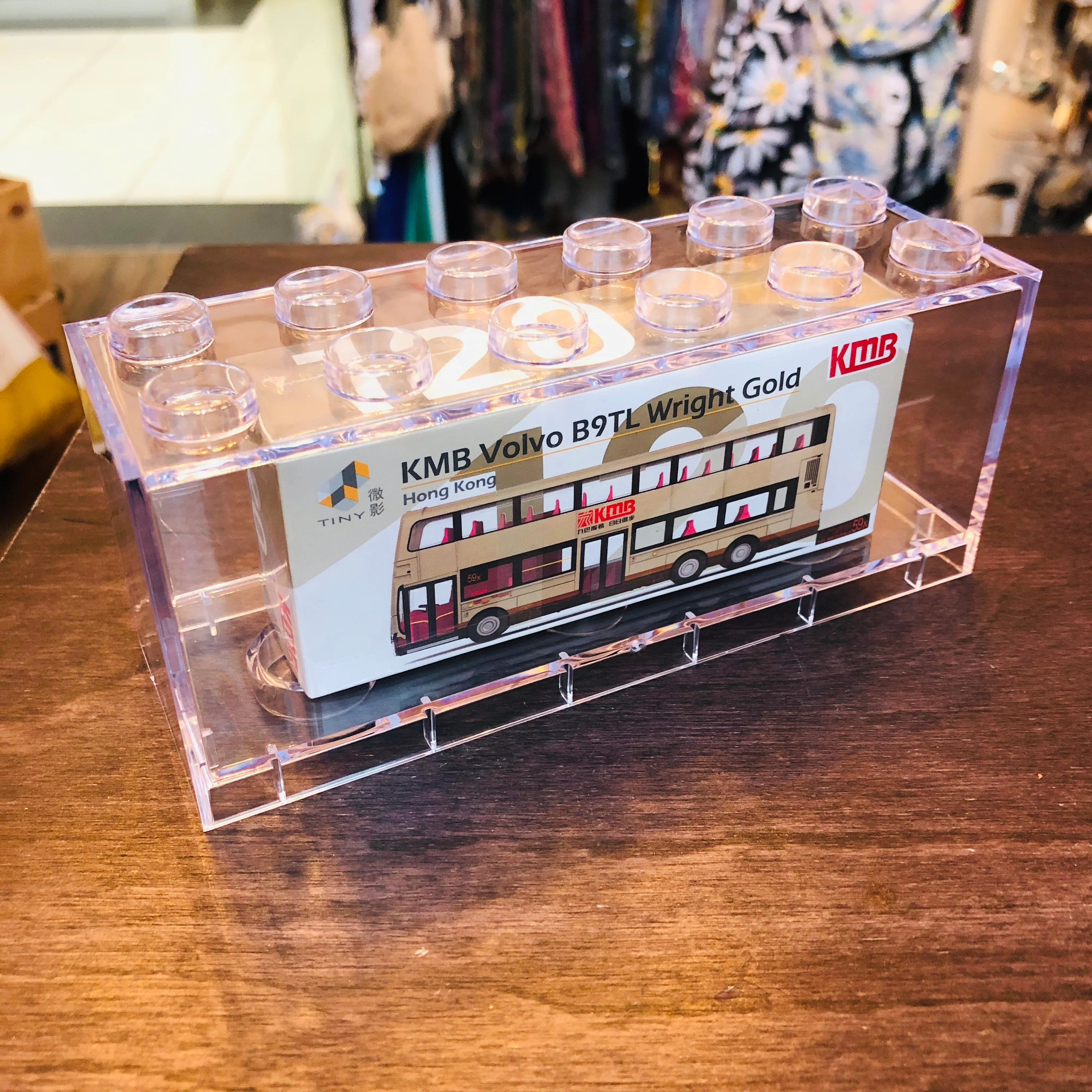 Tiny T-Brick 15 - Stackable Display Case (L150mm x W50mm x H67mm) ** Diecast cars are sold seperately! ** - Image 2