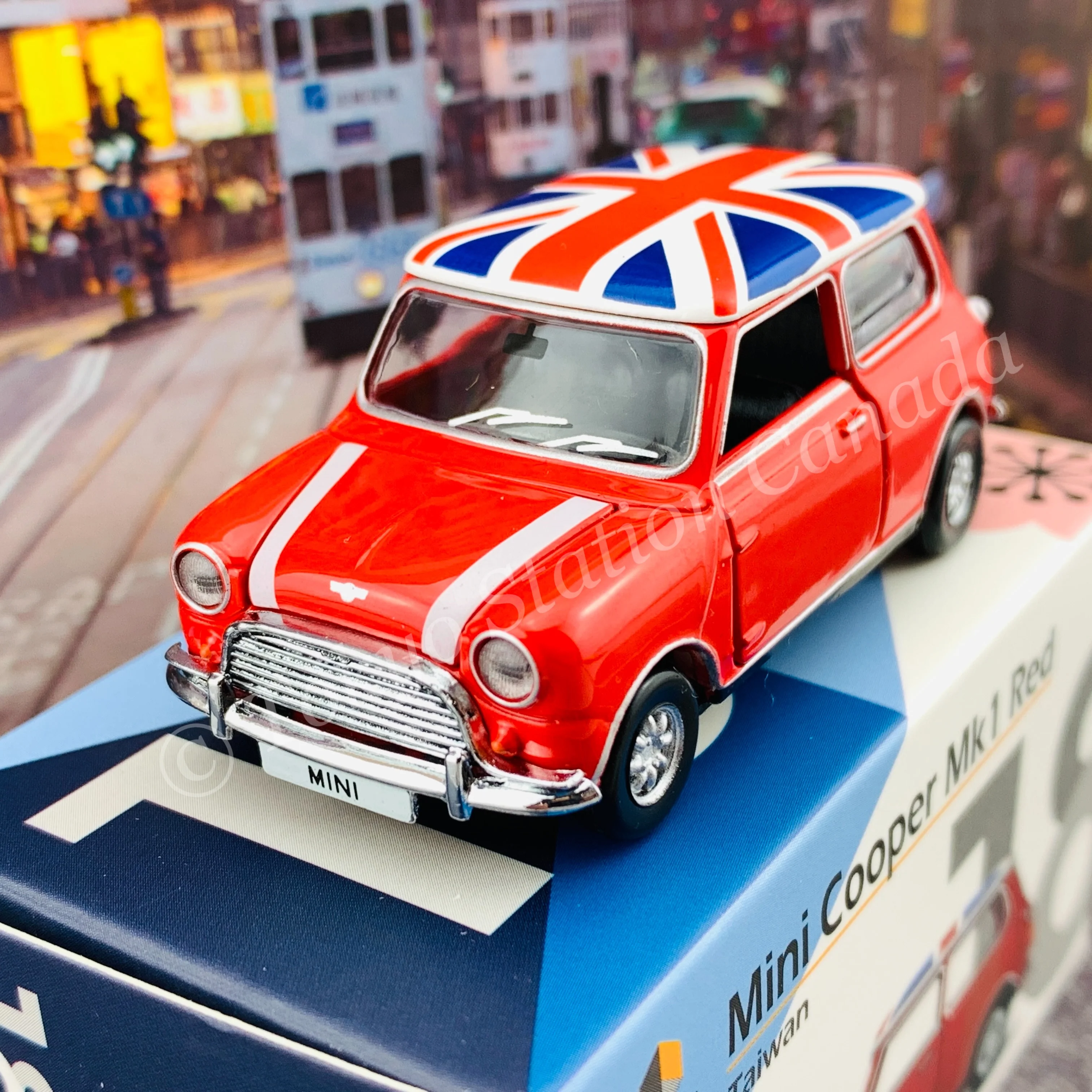 TINY 微影 TW18 Mini Cooper Mk1 RED Taiwan LHD ATC64543 - Image 2