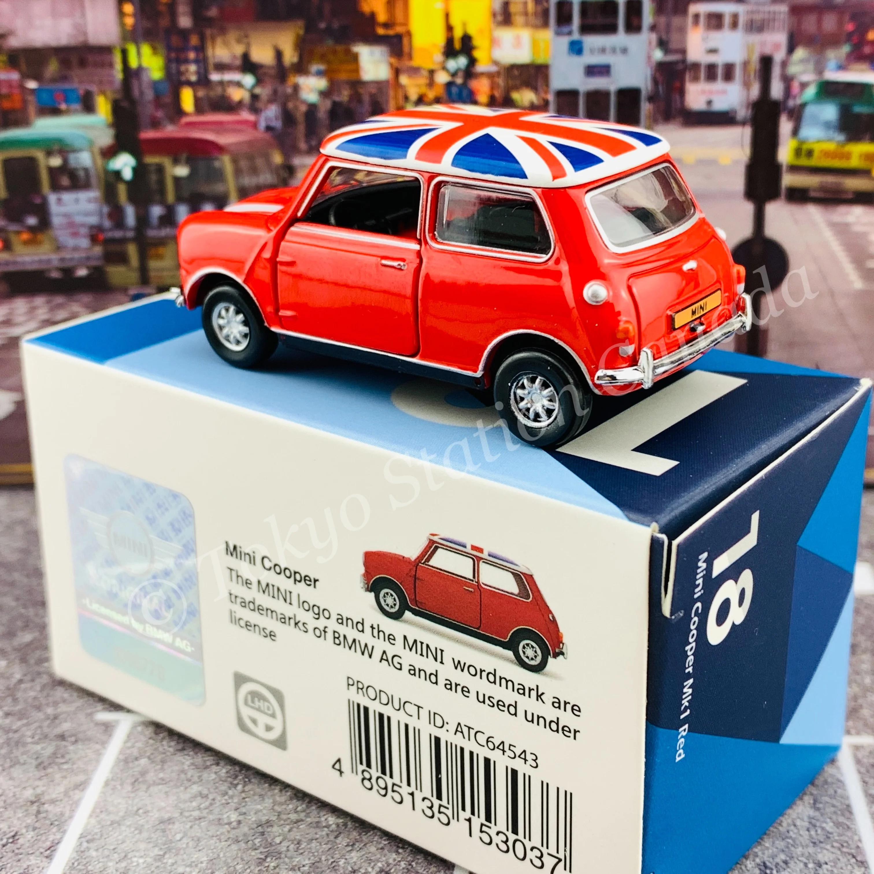 TINY 微影 TW18 Mini Cooper Mk1 RED Taiwan LHD ATC64543 - Image 6