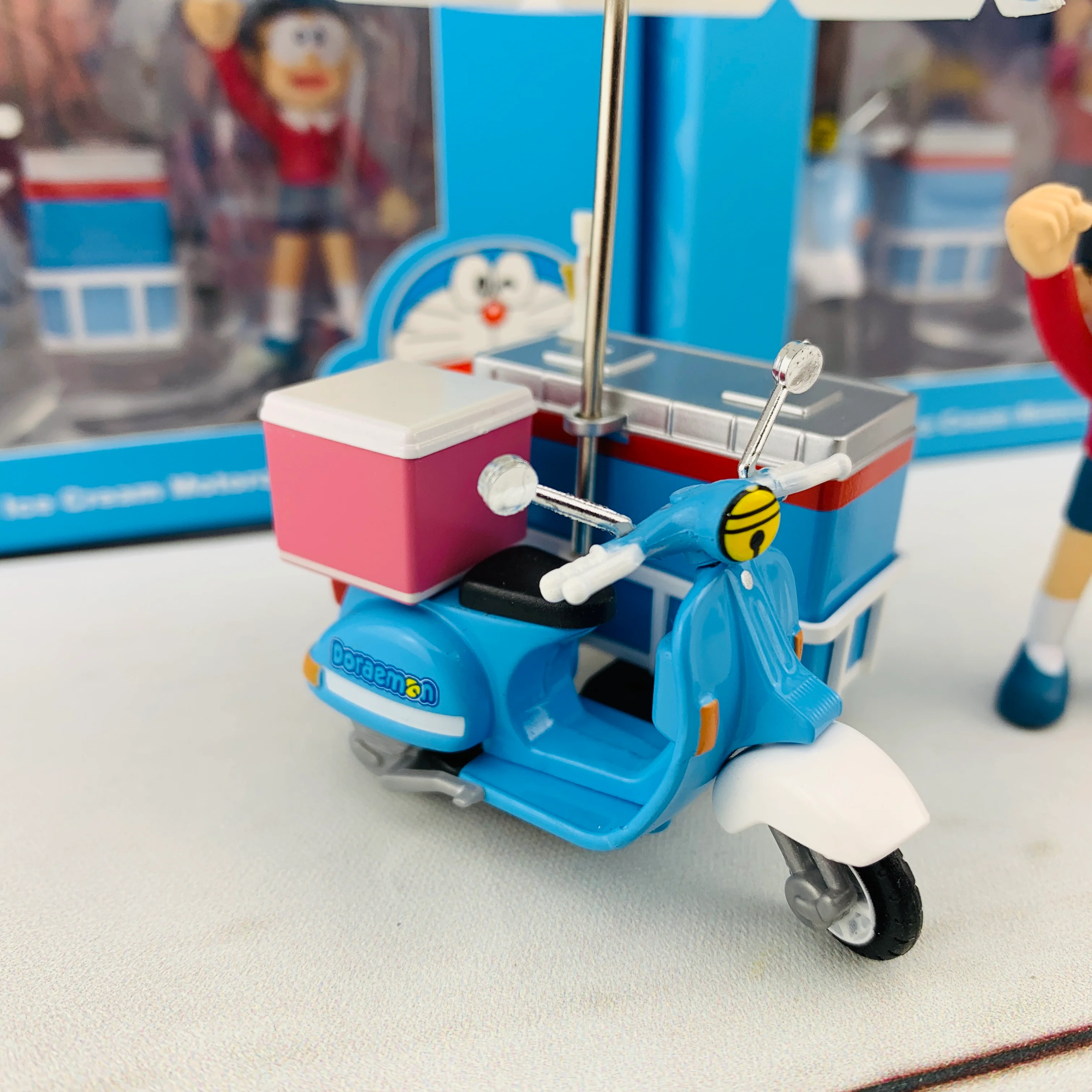 TINY x DORAEMON Ice Cream Motorcycle DORA001 - Image 2