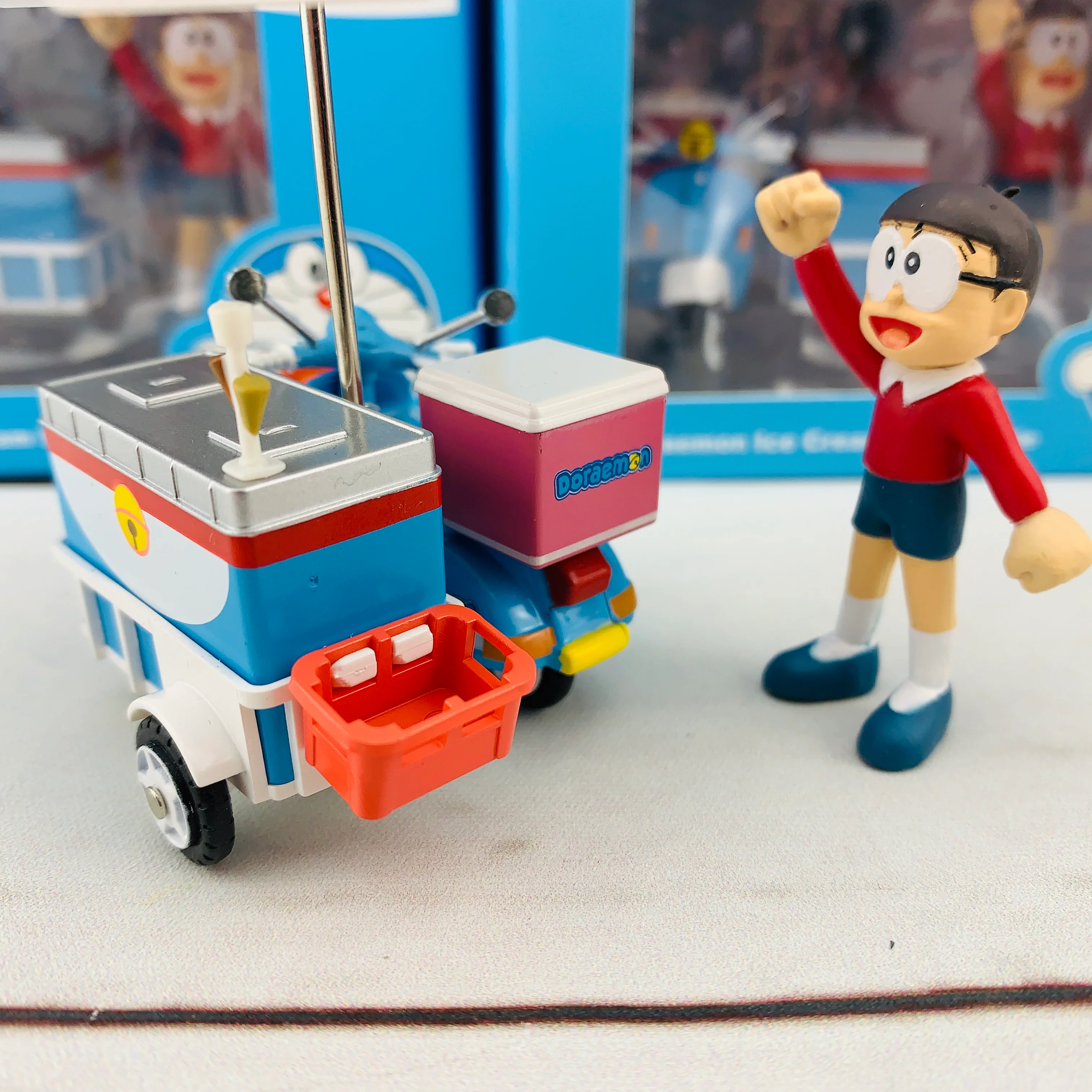 TINY x DORAEMON Ice Cream Motorcycle DORA001 - Image 4