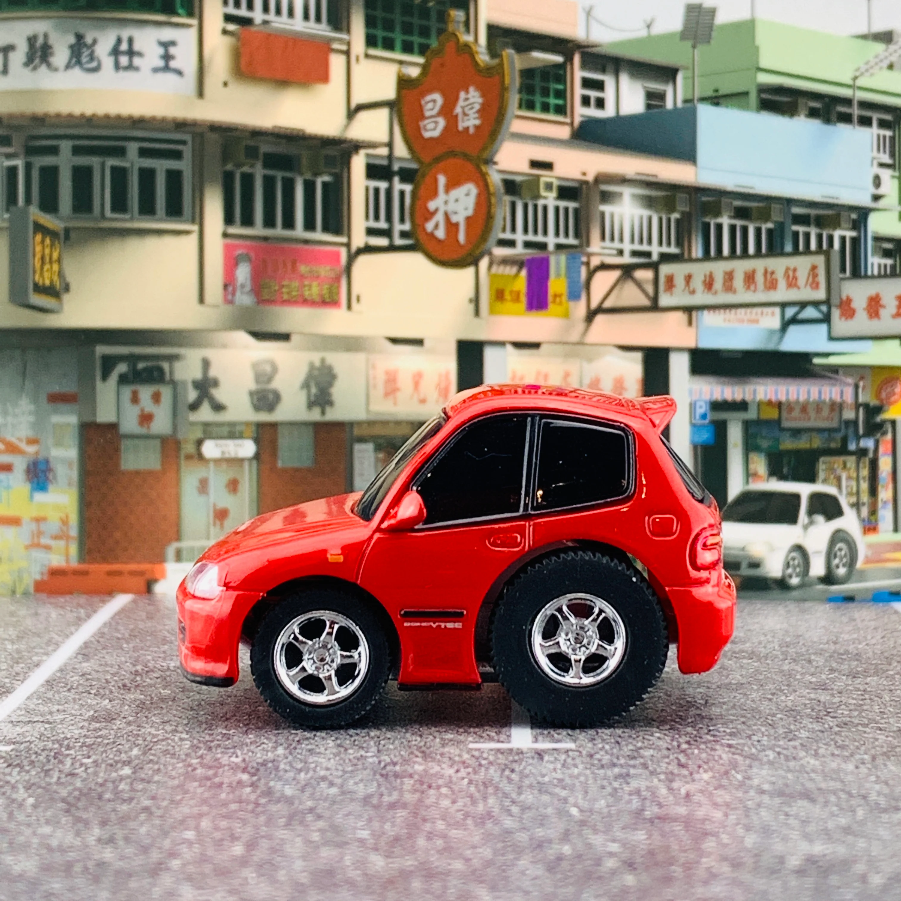 TINYQ Pro-Series 01 - Honda Civic EG6 (Red) TinyQ-01d - Image 2