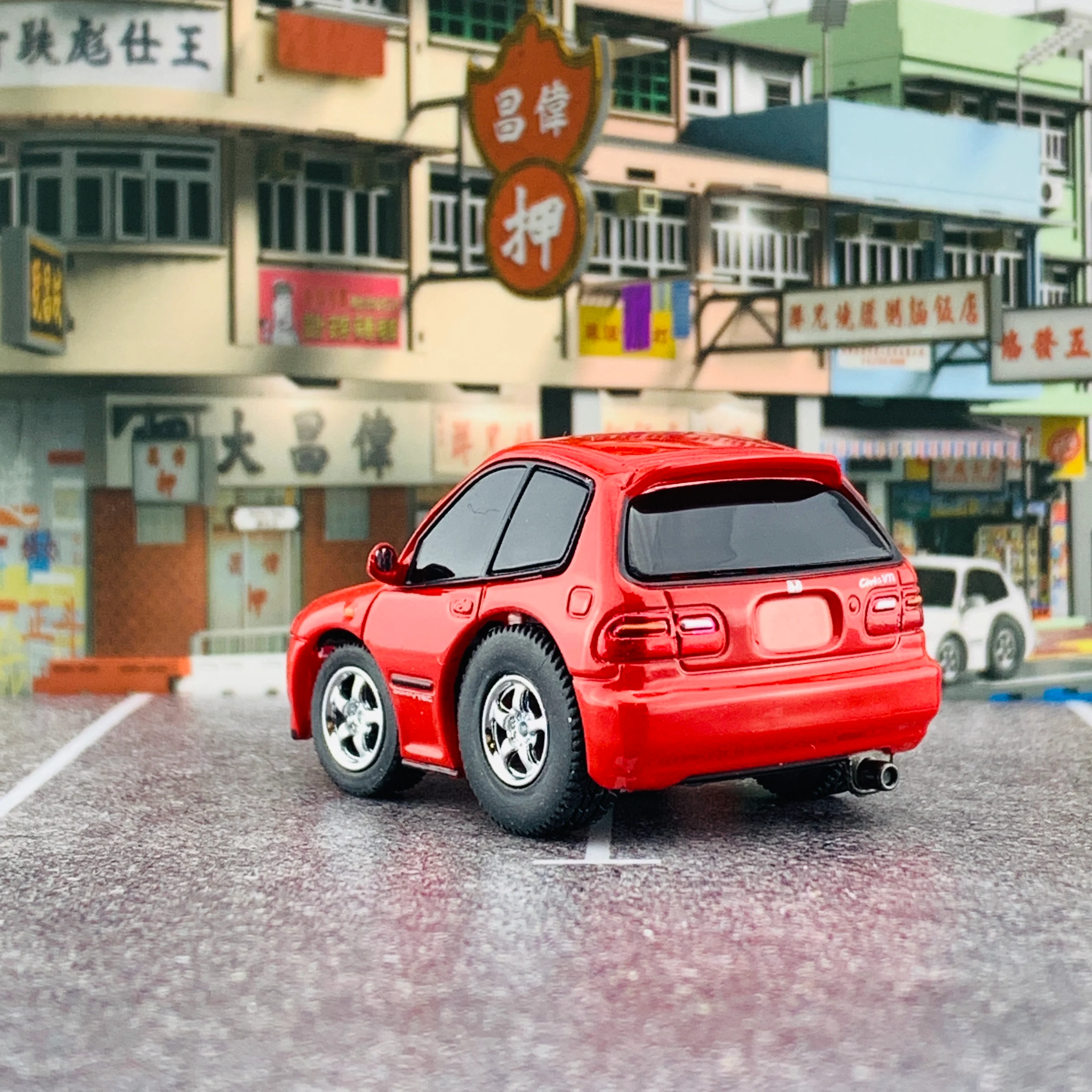 TINYQ Pro-Series 01 - Honda Civic EG6 (Red) TinyQ-01d - Image 3
