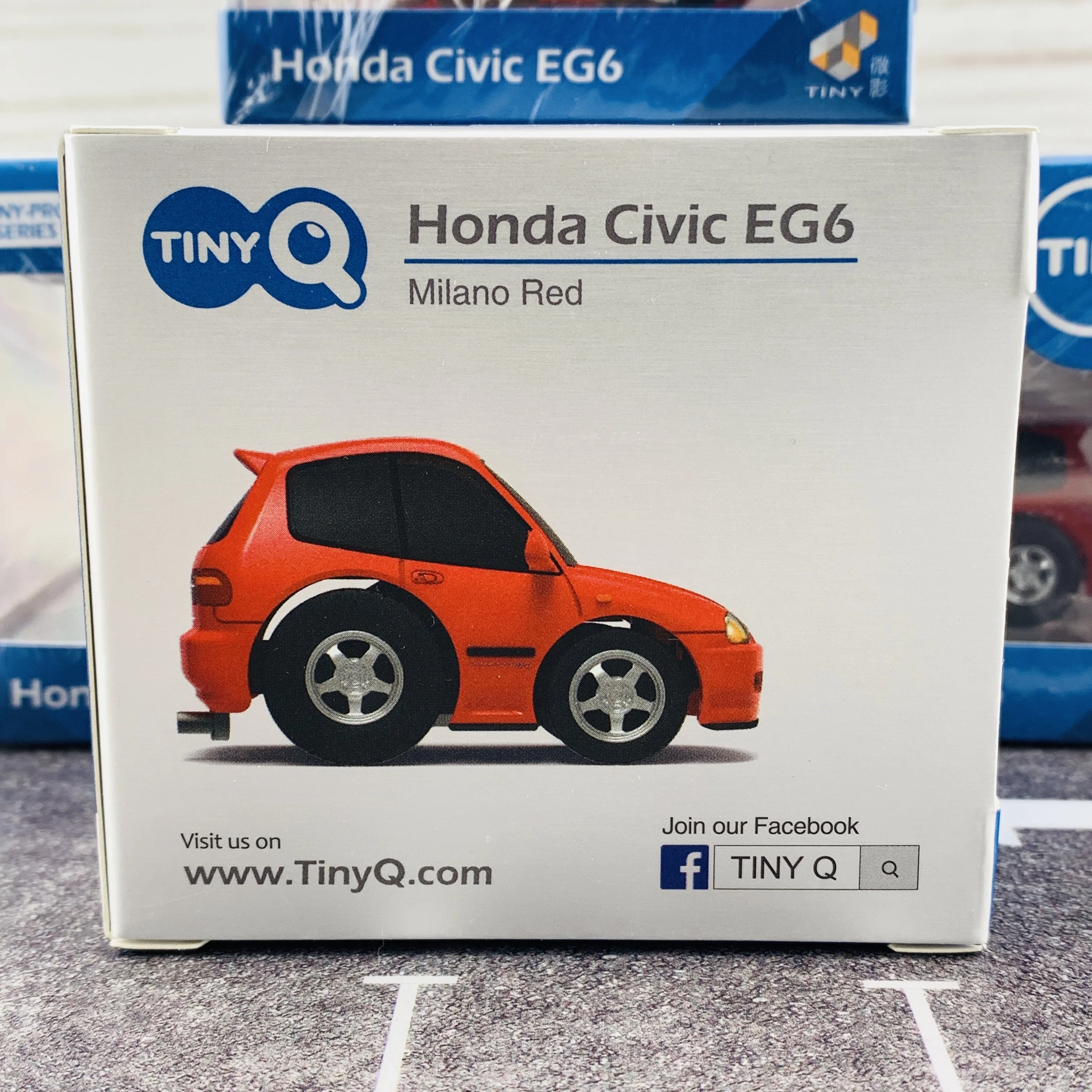 TINYQ Pro-Series 01 - Honda Civic EG6 (Red) TinyQ-01d - Image 8