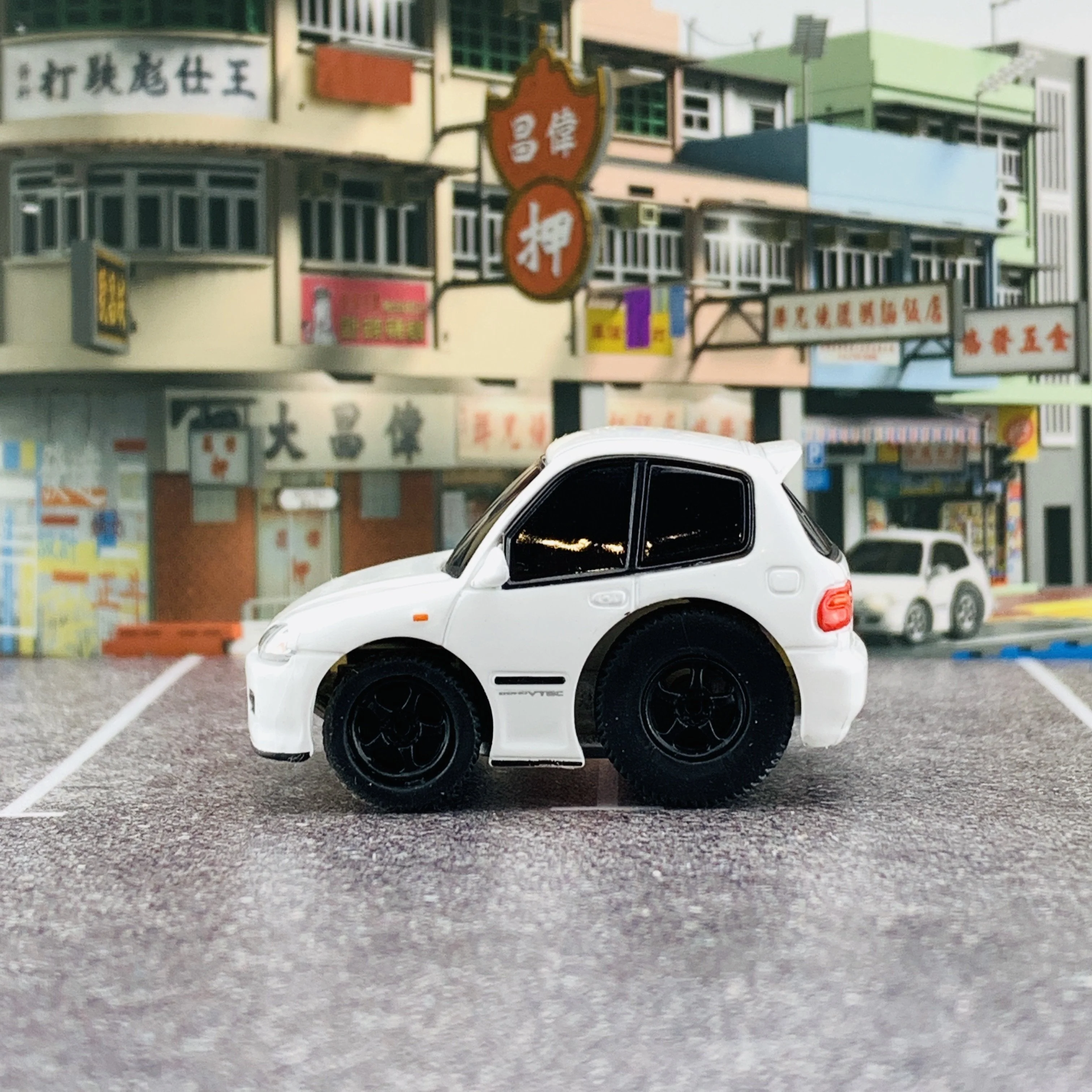 TINYQ Pro-Series 01 - Honda Civic EG6 (White) TinyQ-01c - Image 2