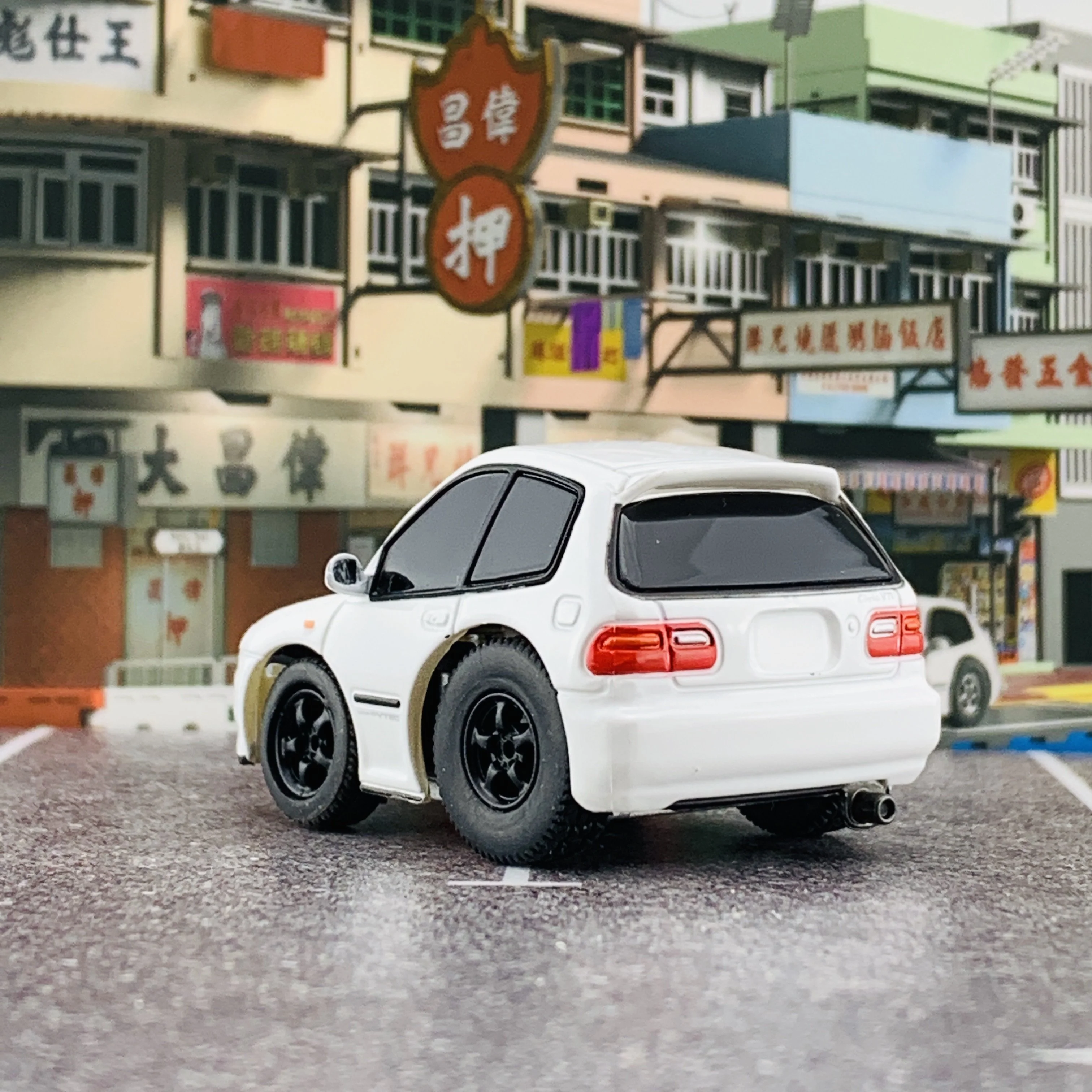 TINYQ Pro-Series 01 - Honda Civic EG6 (White) TinyQ-01c - Image 4