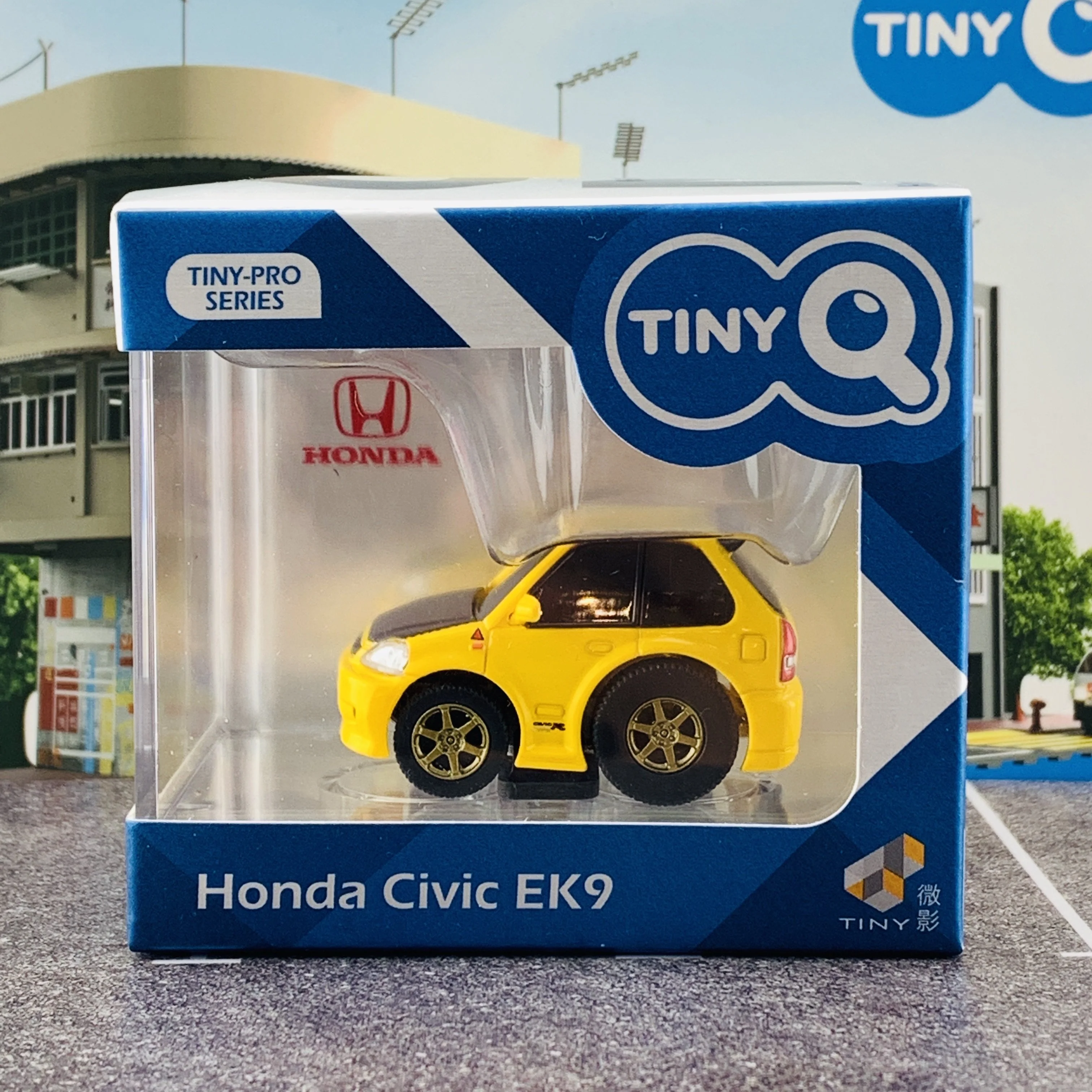 TINYQ Pro-Series 02 - Civic EK9 (Yellow with Carbon Bonnet) TinyQ-02-S2 - Image 7