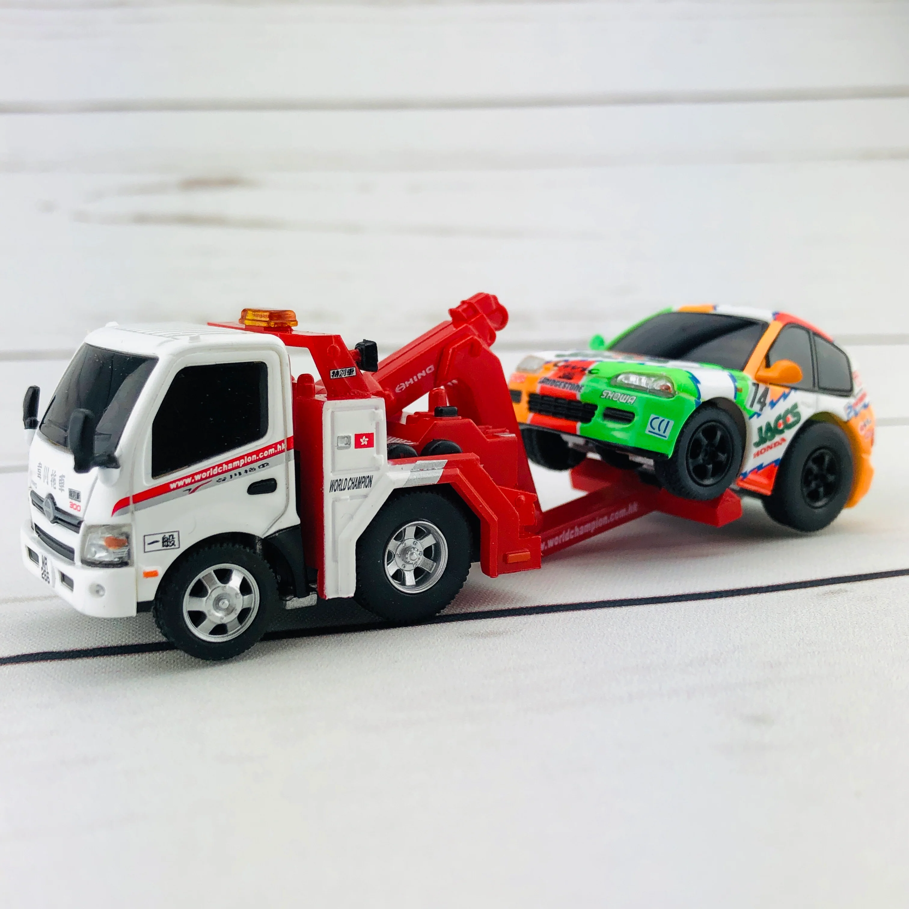 TinyQ Pro-Series 09 - HINO 300 Tow Truck (World Champion) TinyQ-9-S1 - Image 14
