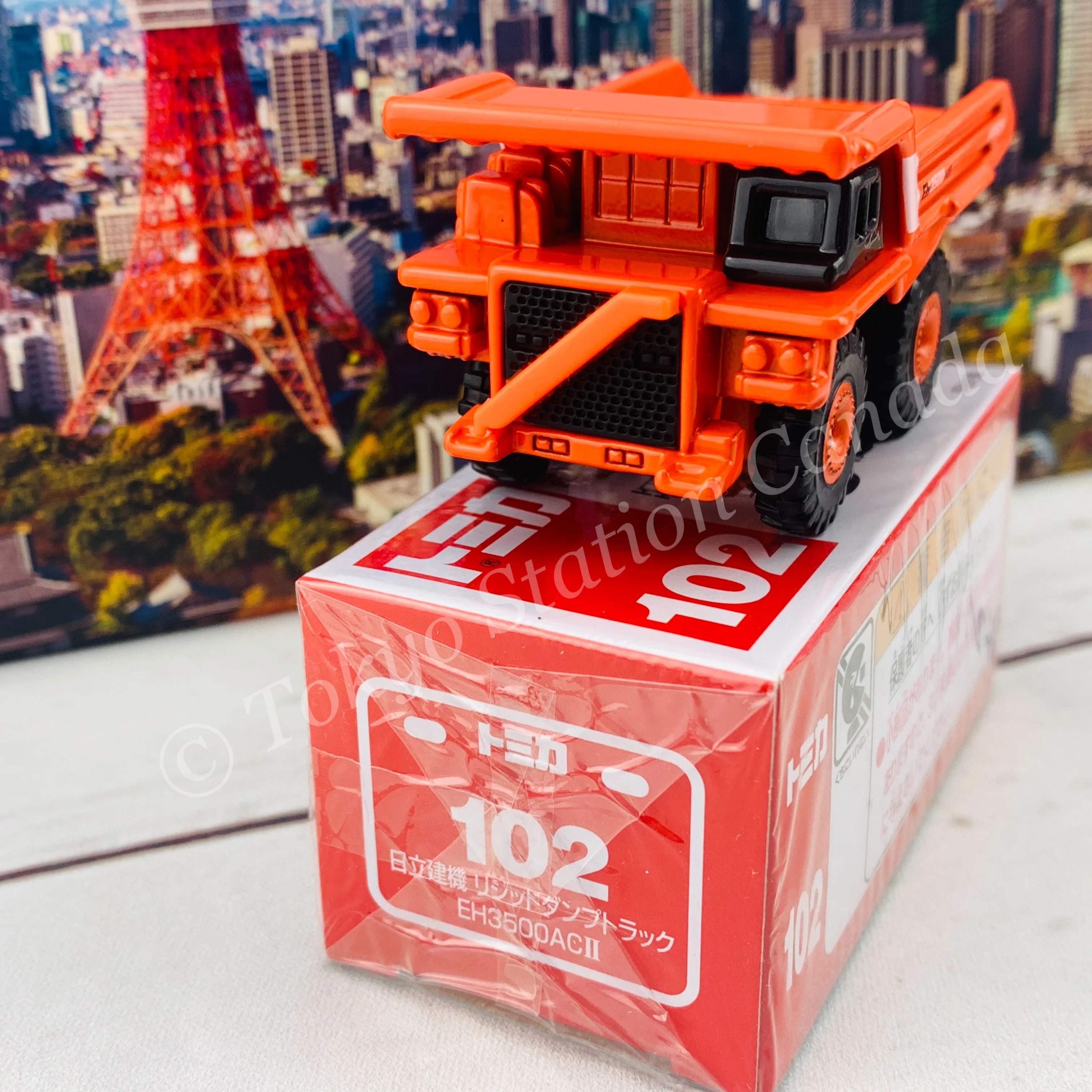 TOMICA 102 Hitachi Rigid Dump Truck EH3500AC II - Image 3
