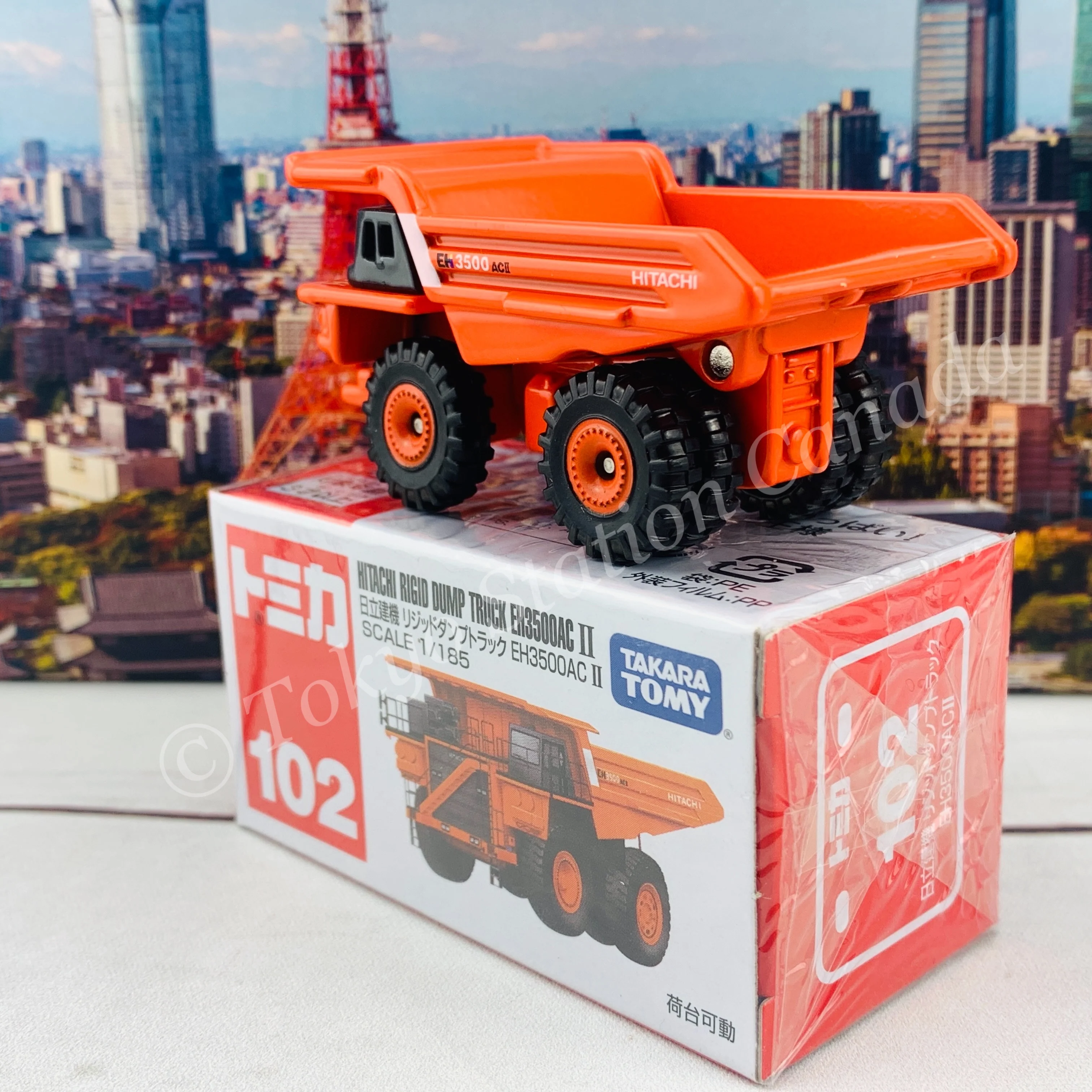 TOMICA 102 Hitachi Rigid Dump Truck EH3500AC II - Image 4