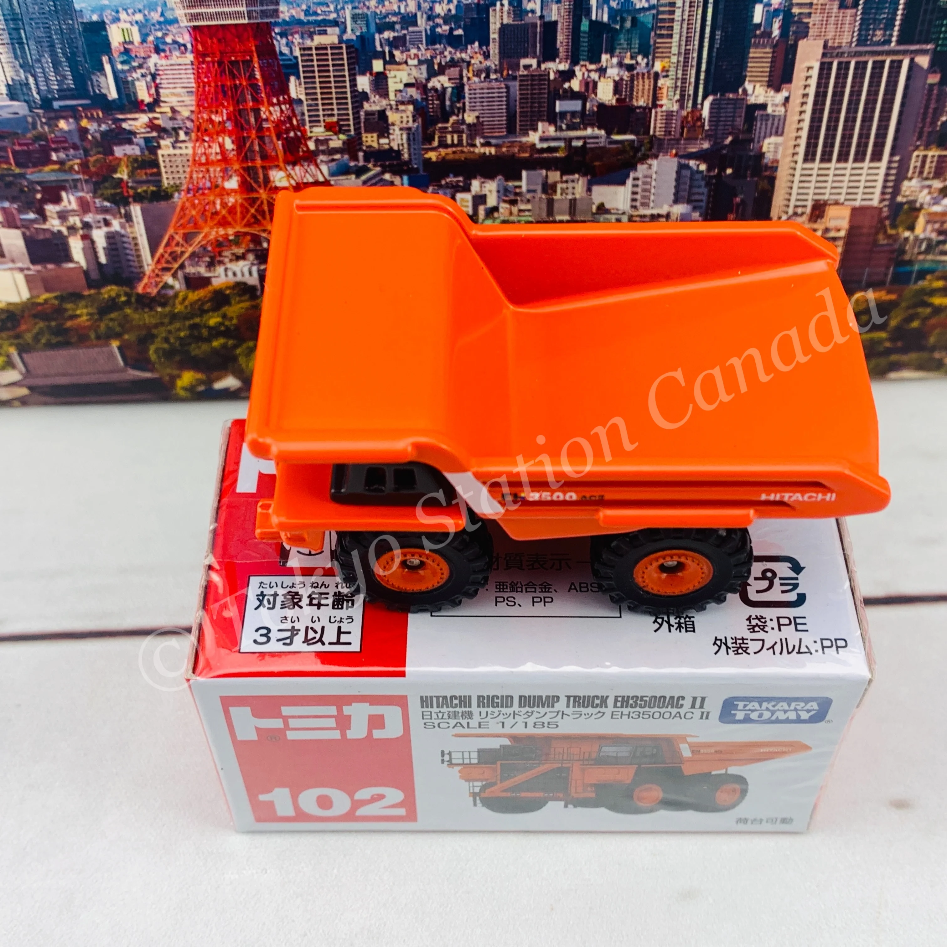TOMICA 102 Hitachi Rigid Dump Truck EH3500AC II - Image 6