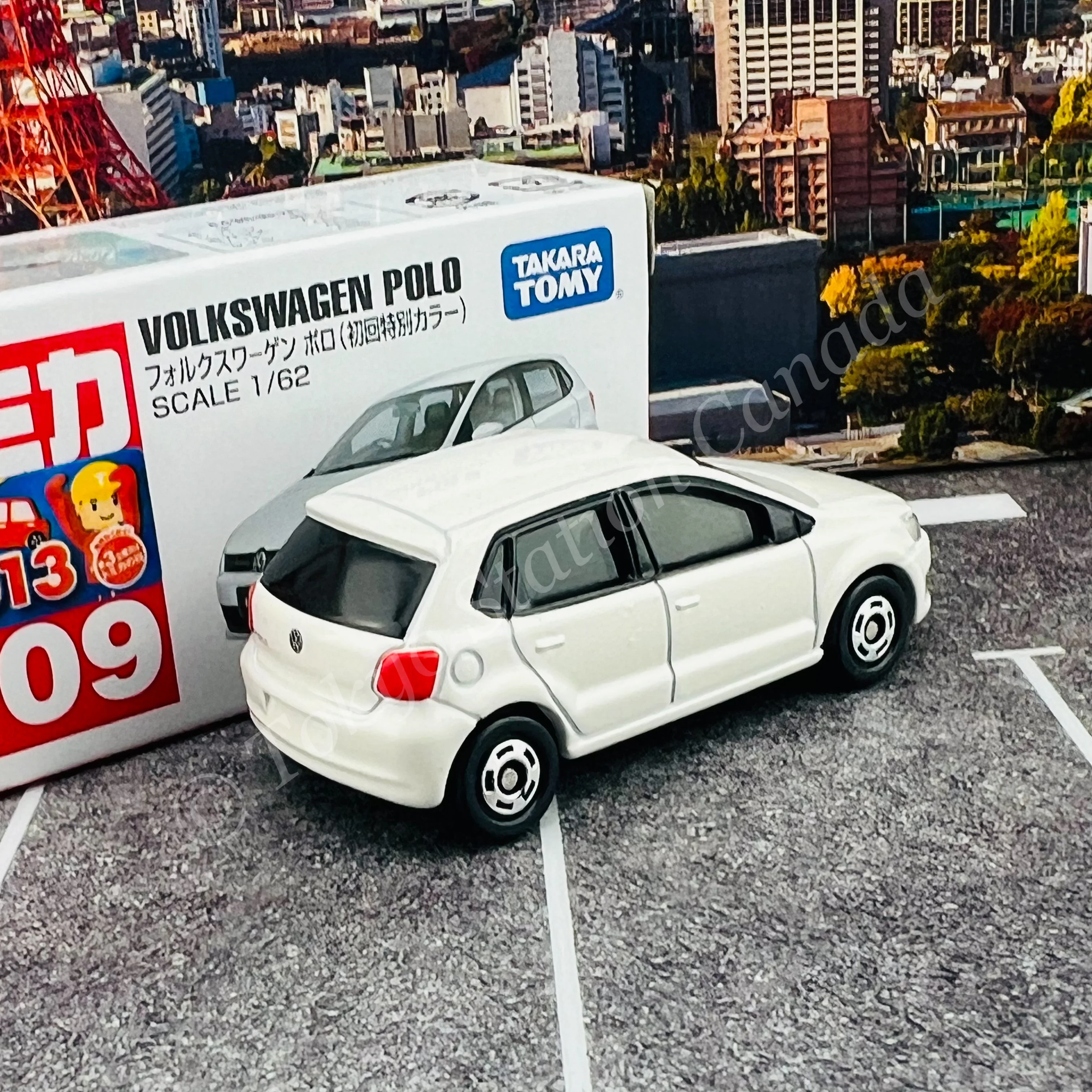 TOMICA 109 Volkswagen Polo (First Edition) 4904810467380 - Image 2