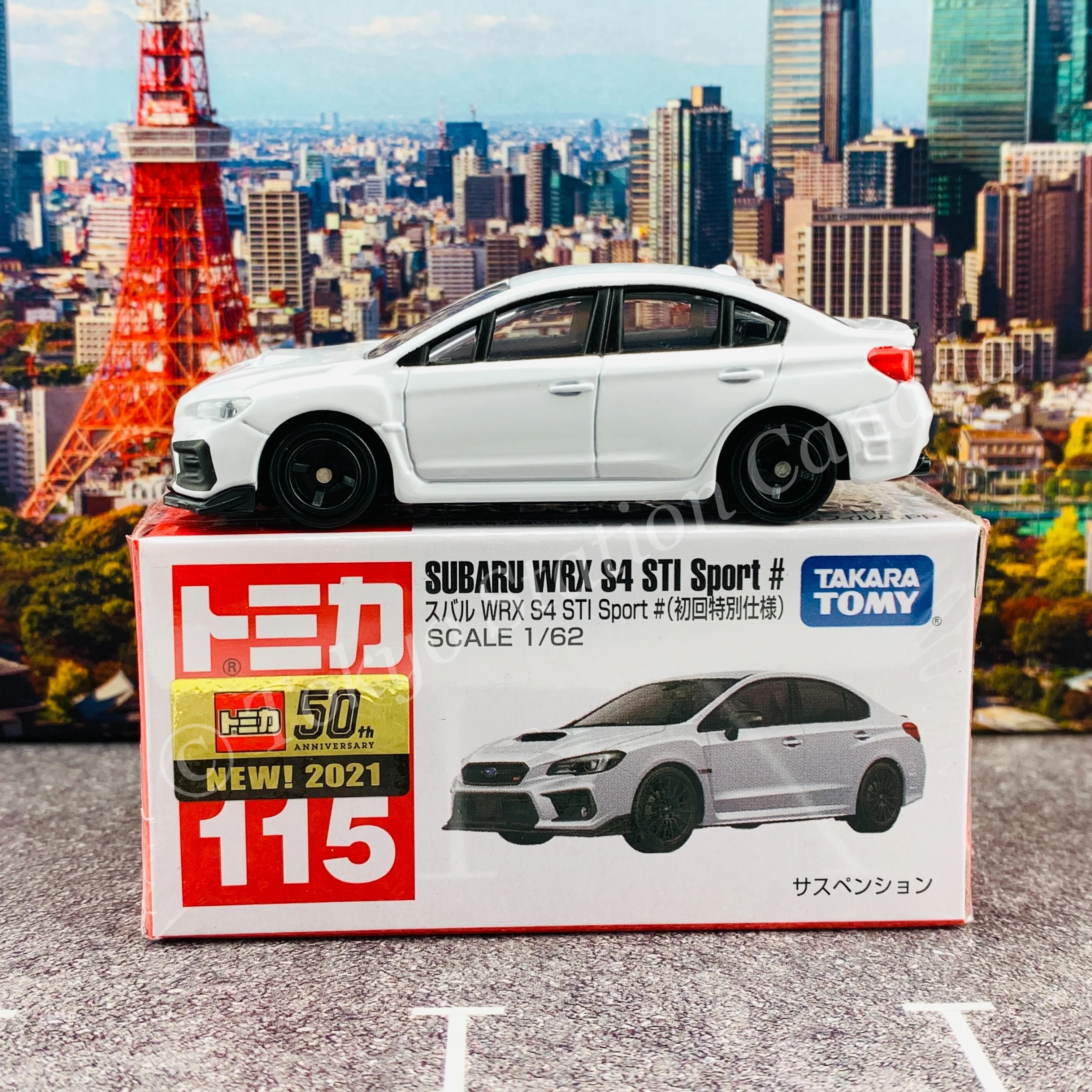 TOMICA 115 Subaru WRX S4 STI Sport First Edition 初回特別仕様 ** - Image 3