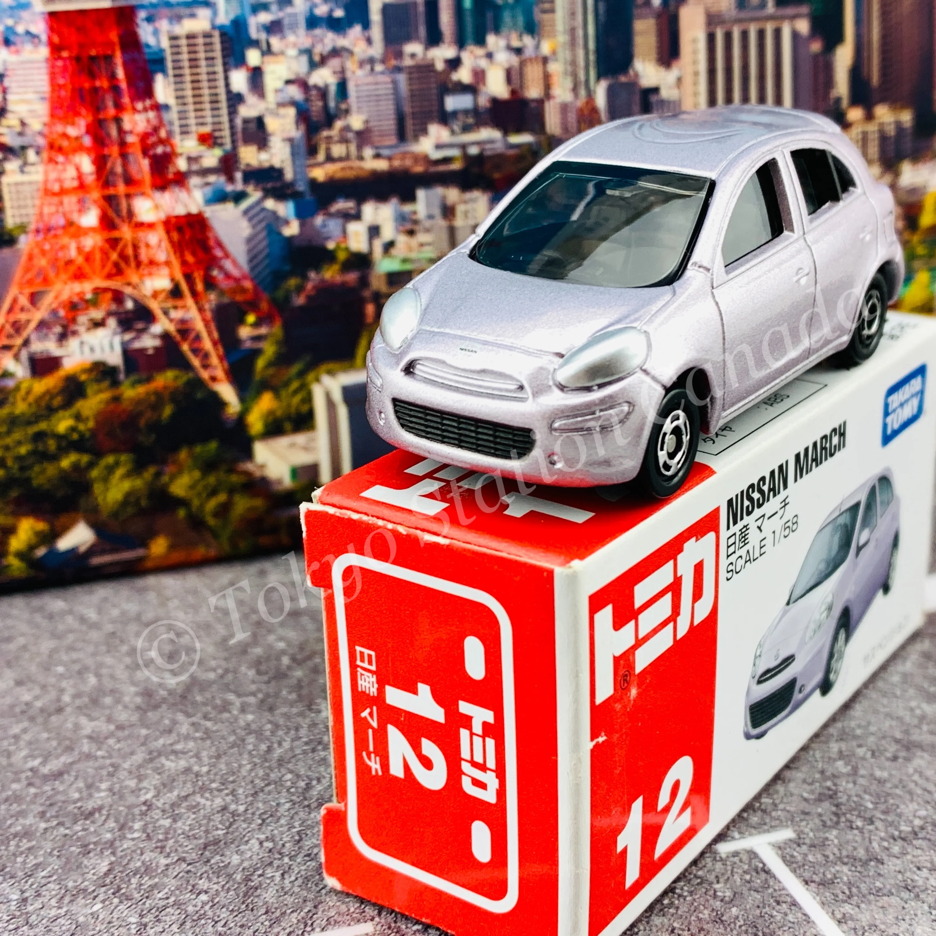 TOMICA 12 NISSAN MARCH 4904810359623 - Image 3