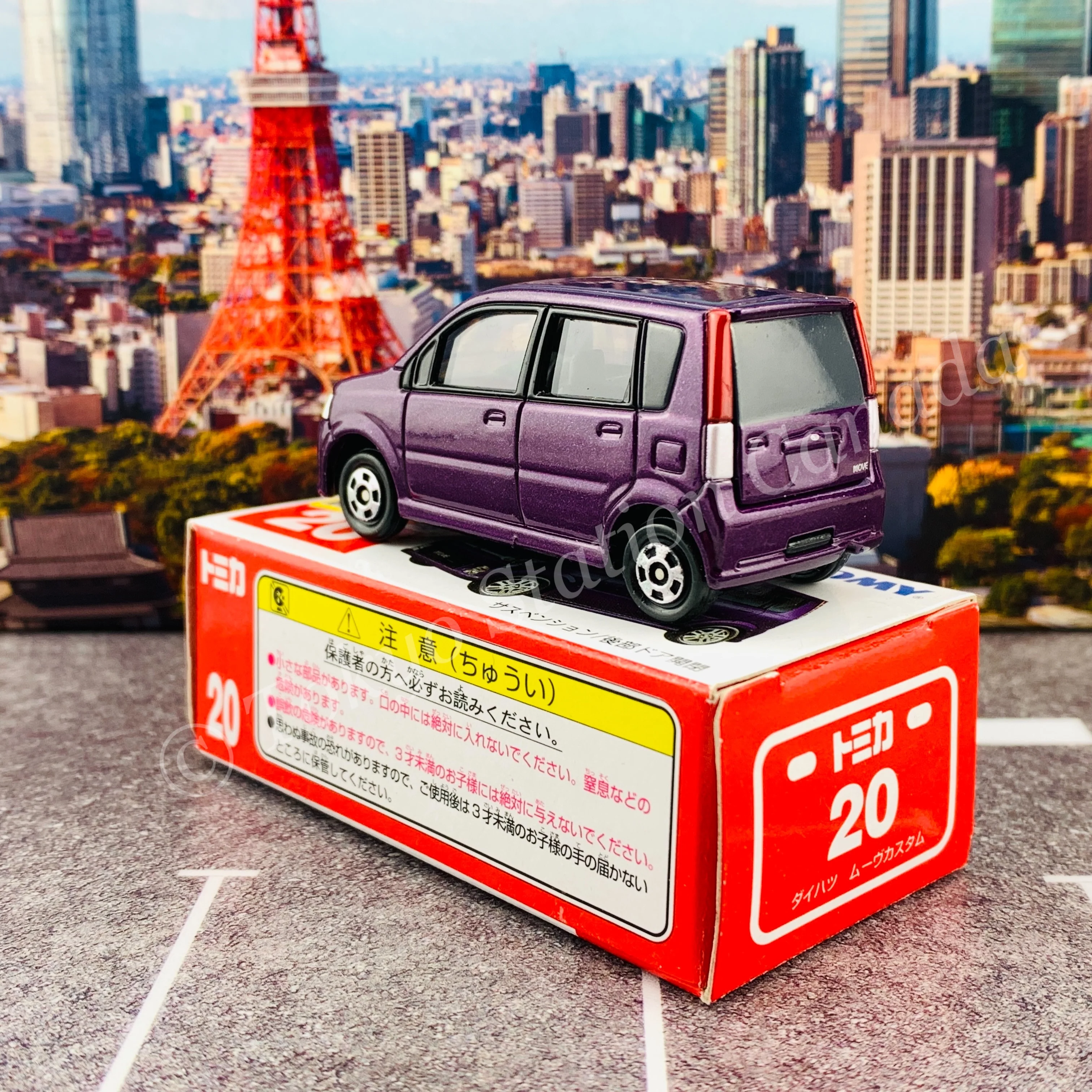 TOMICA 20 DAIHATSU MOVE CUSTOM 4904810718932 - Image 3