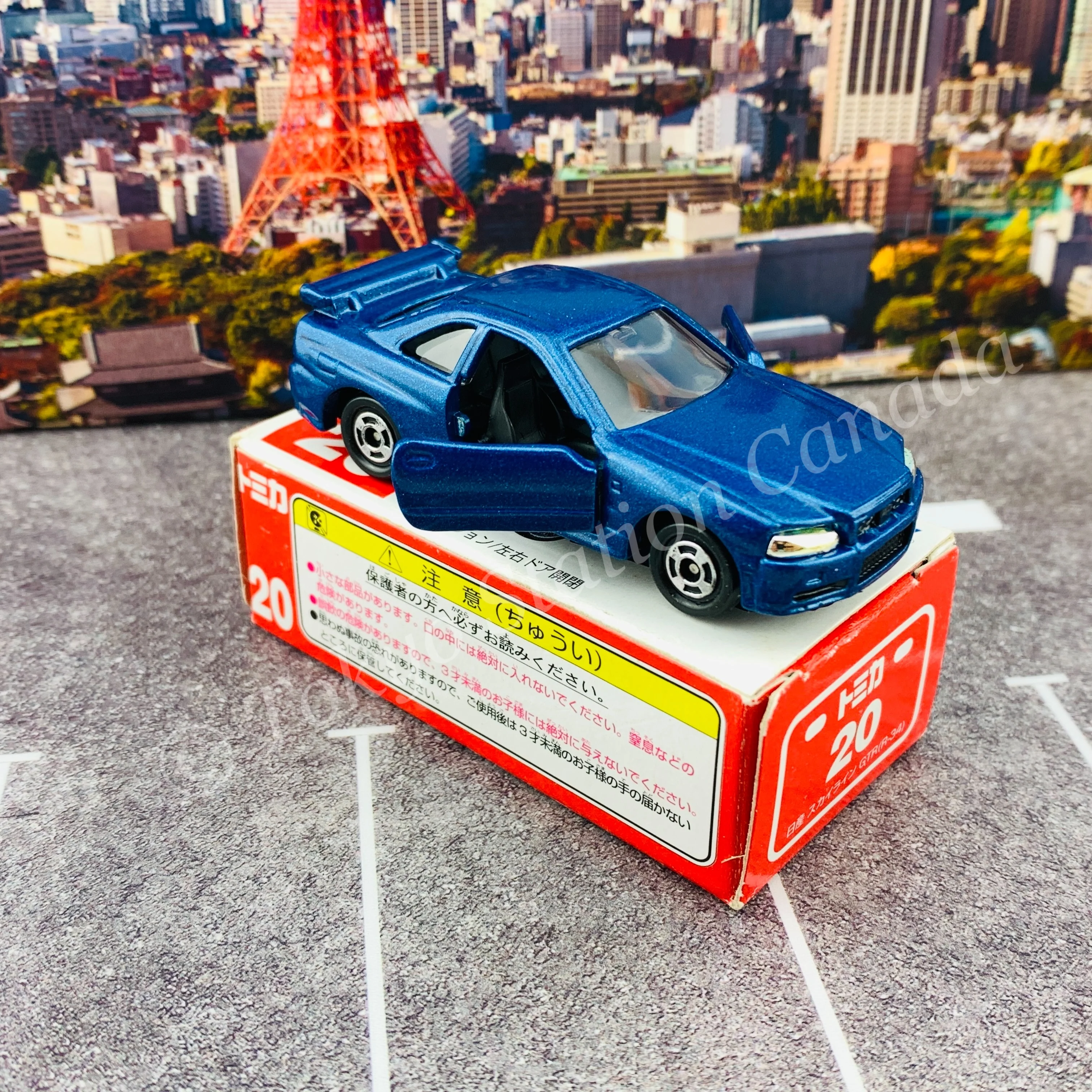 TOMICA 20 NISSAN SKYLINE GT-R (R34) 4904810546924 - Image 5