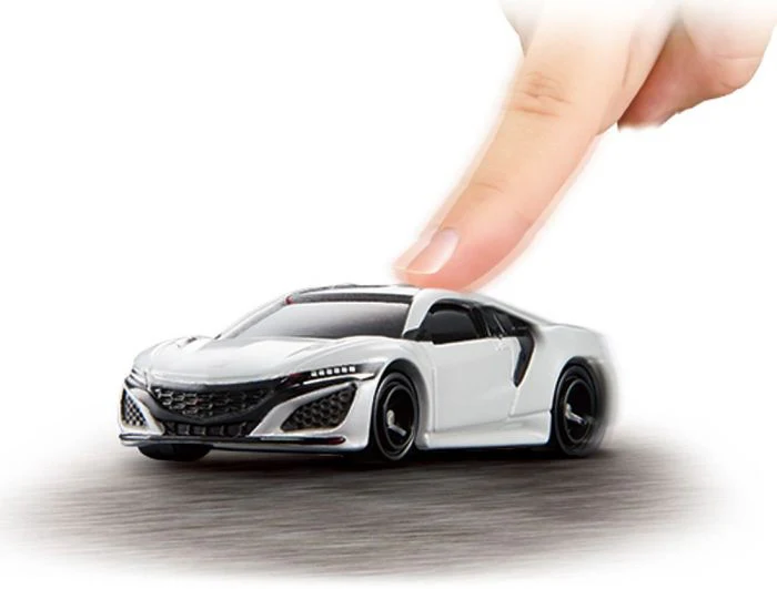 TOMICA 4D 04 HONDA NSX CASINO WHITE PEARL Scale 1/62 - Image 2