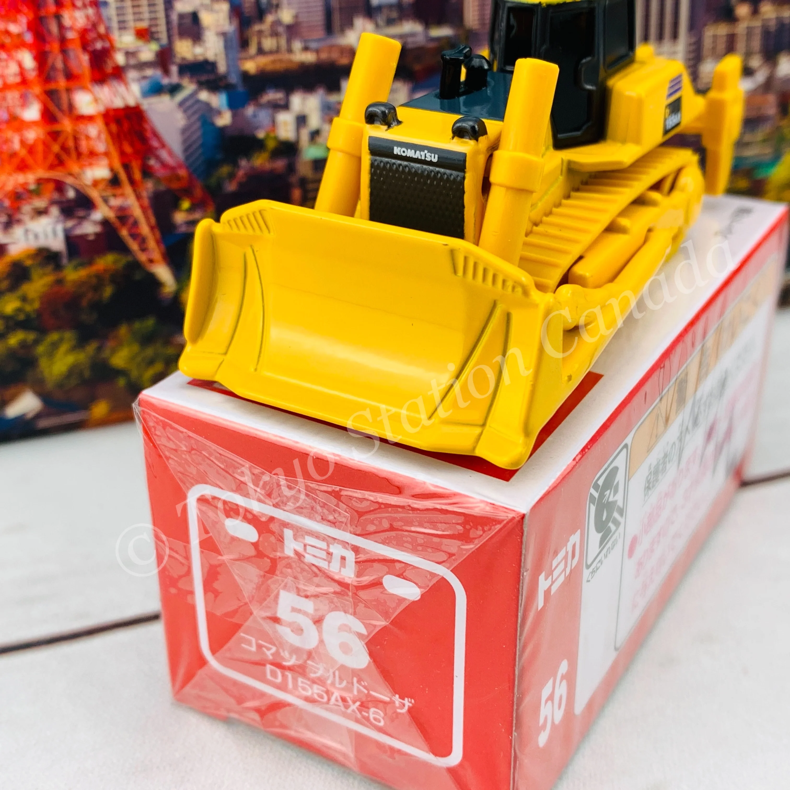 TOMICA 56 KOMATSU Bulldozer D155AX-6 - Image 3