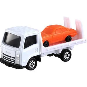 TOMICA 60 ISUZU ELF Vehicle Transporter First Edition - Image 2