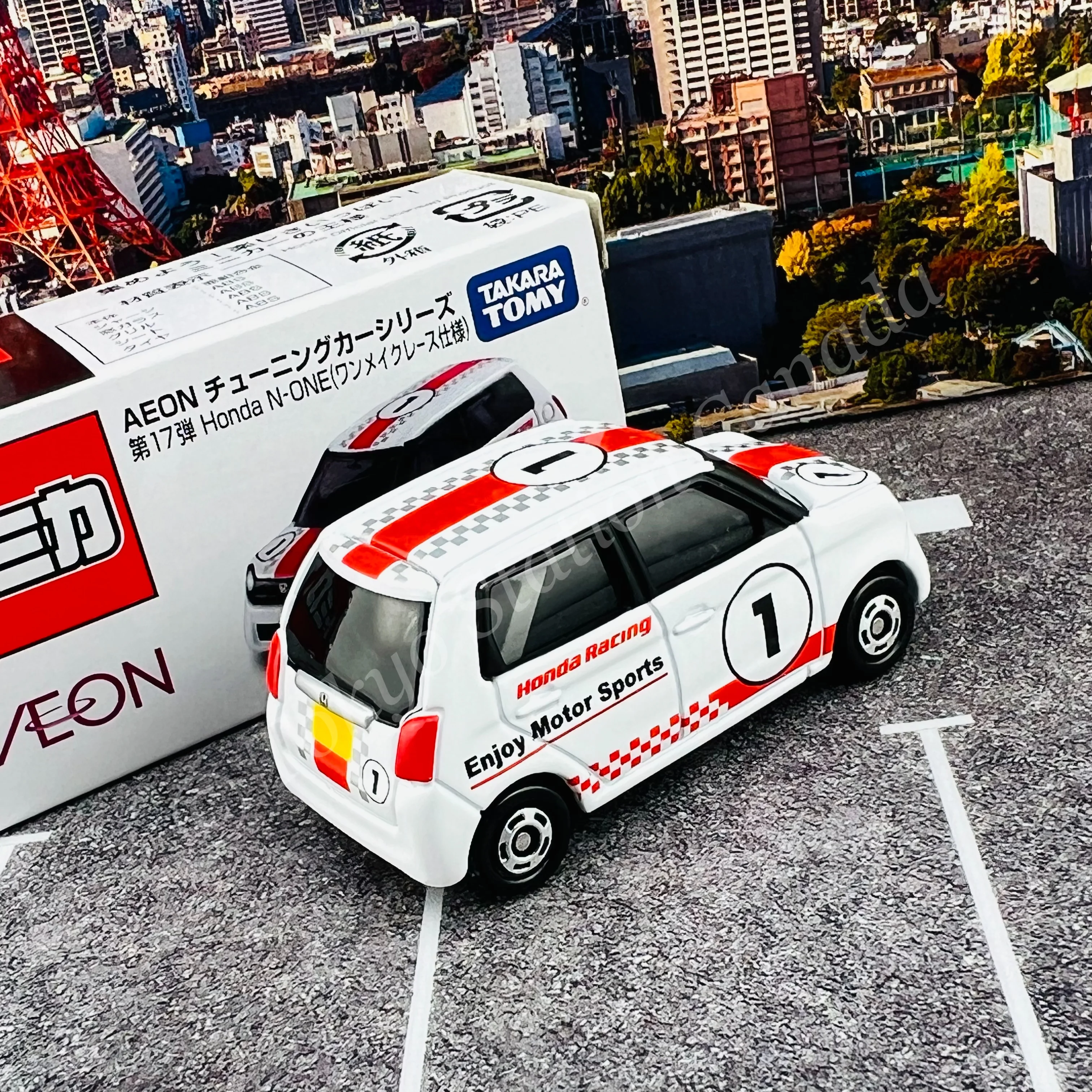 TOMICA AEON Vol.17 Honda N-ONE (One Make Race Specification) - Image 2