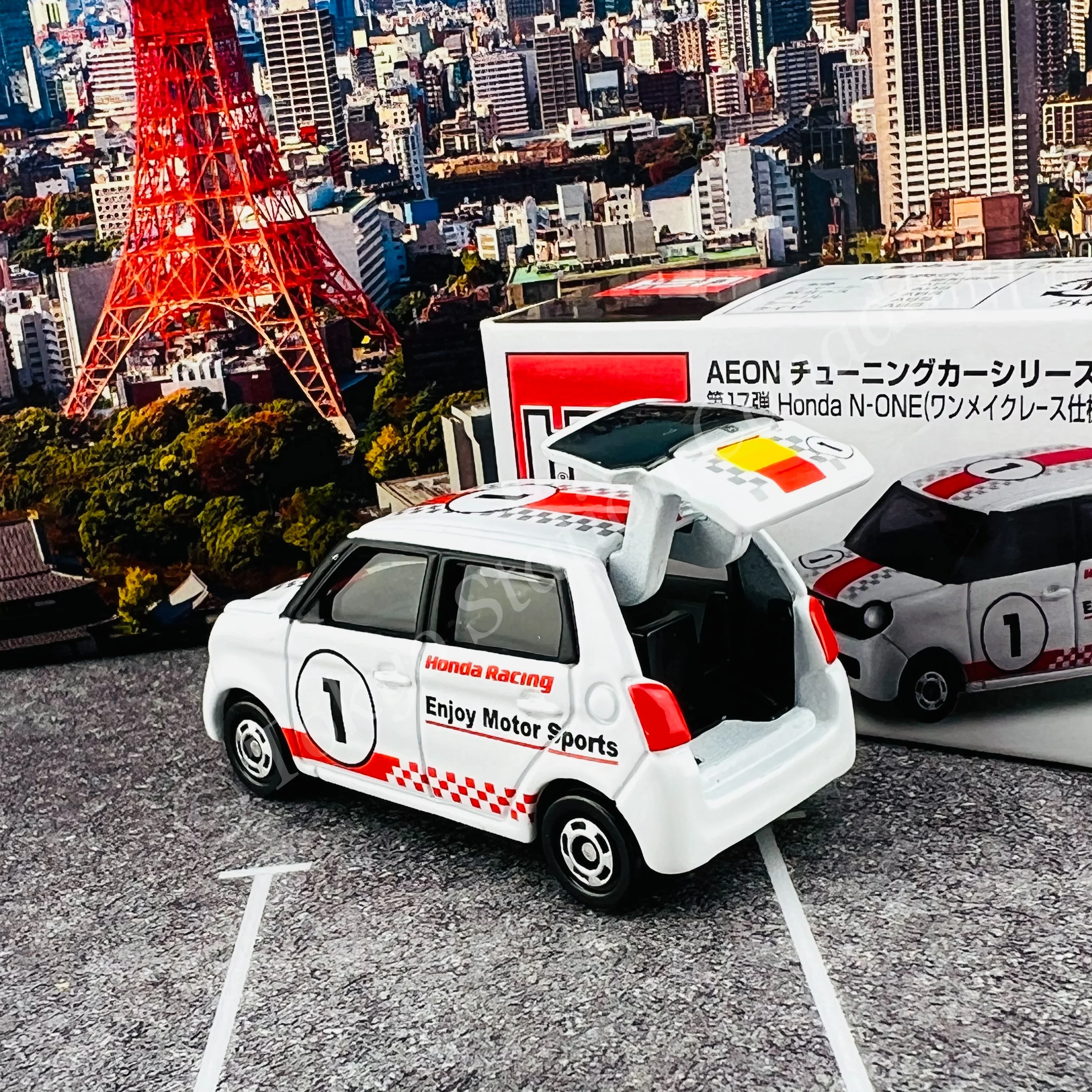 TOMICA AEON Vol.17 Honda N-ONE (One Make Race Specification) - Image 3