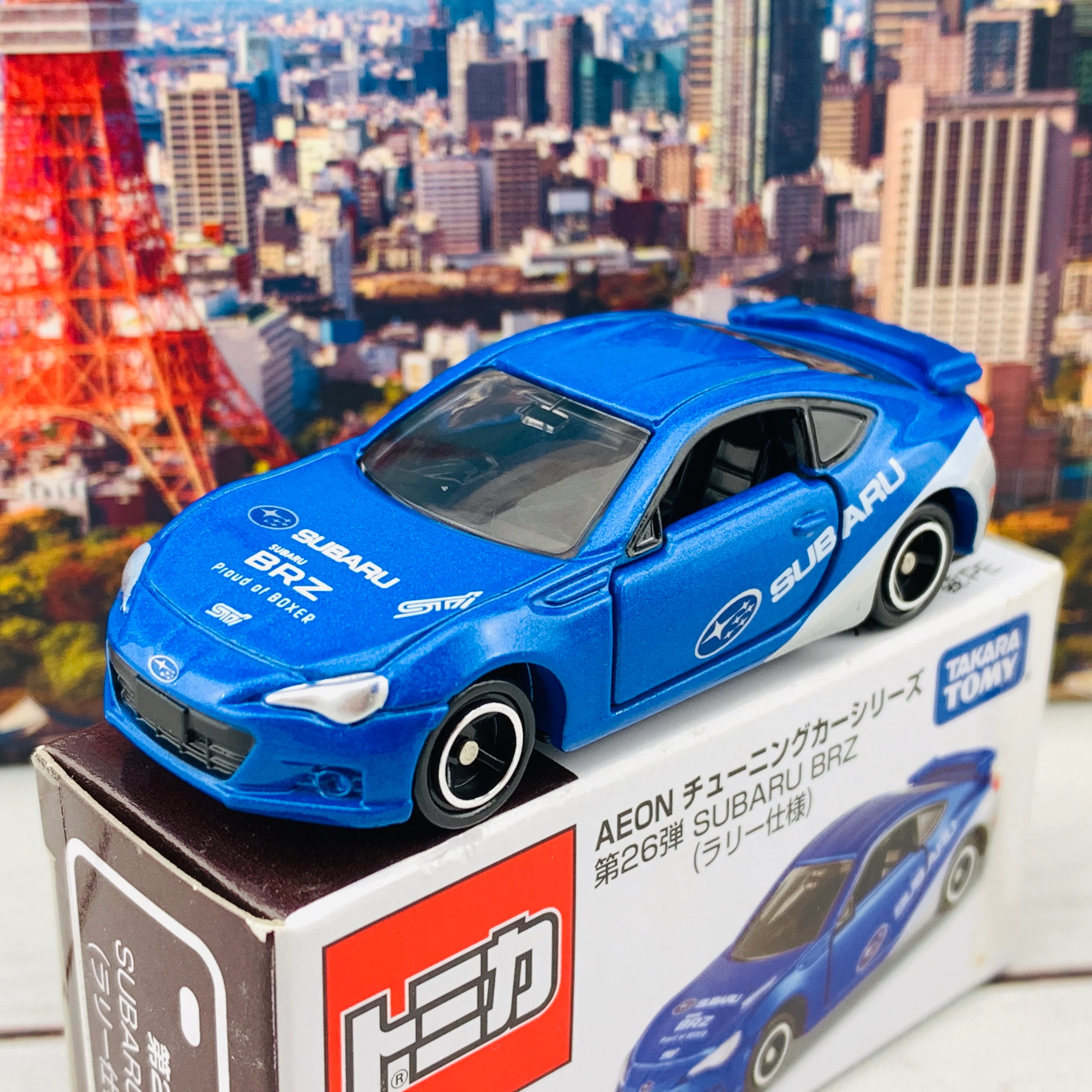 Tomica AEON Subaru BRZ Rally Edition - Image 2