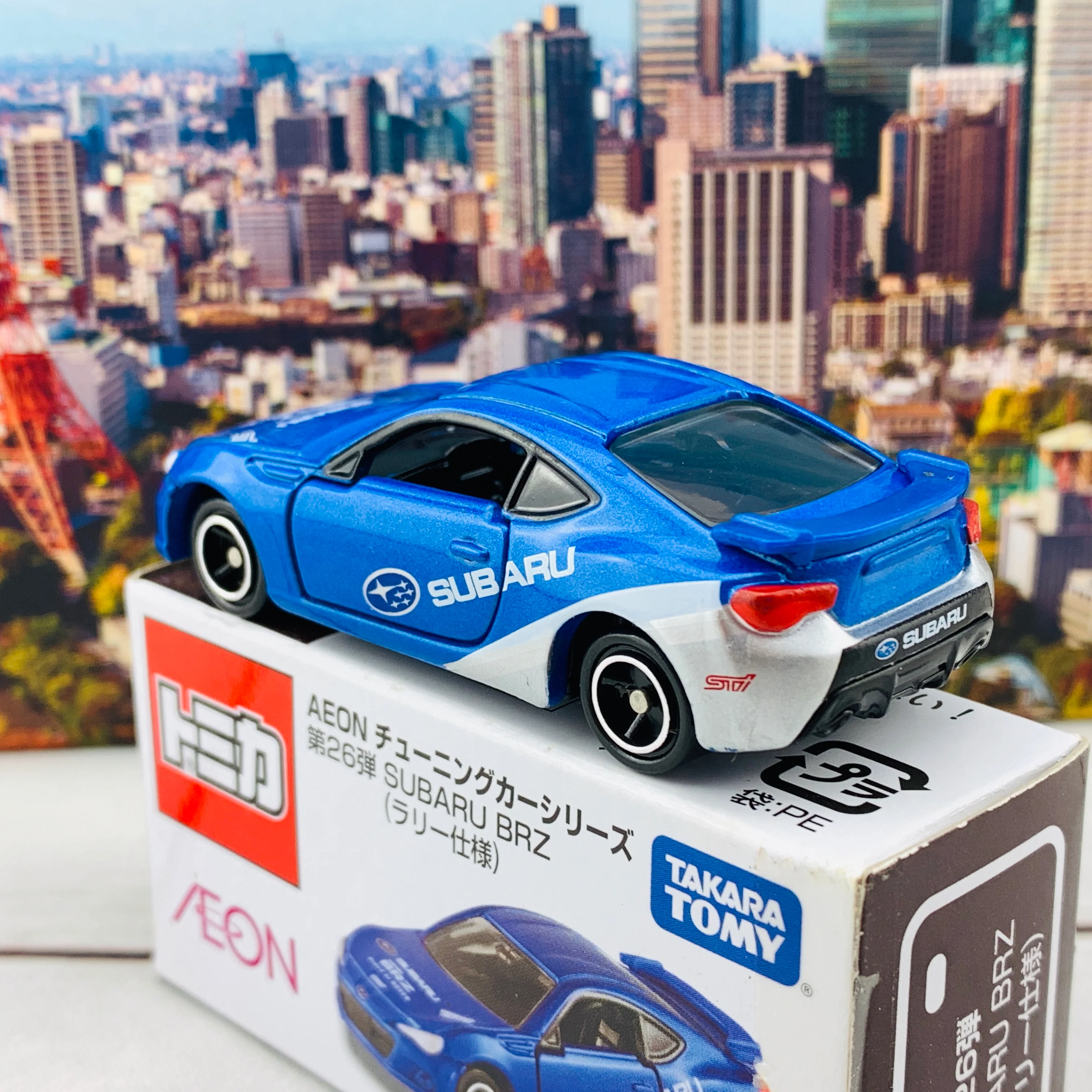 Tomica AEON Subaru BRZ Rally Edition - Image 3