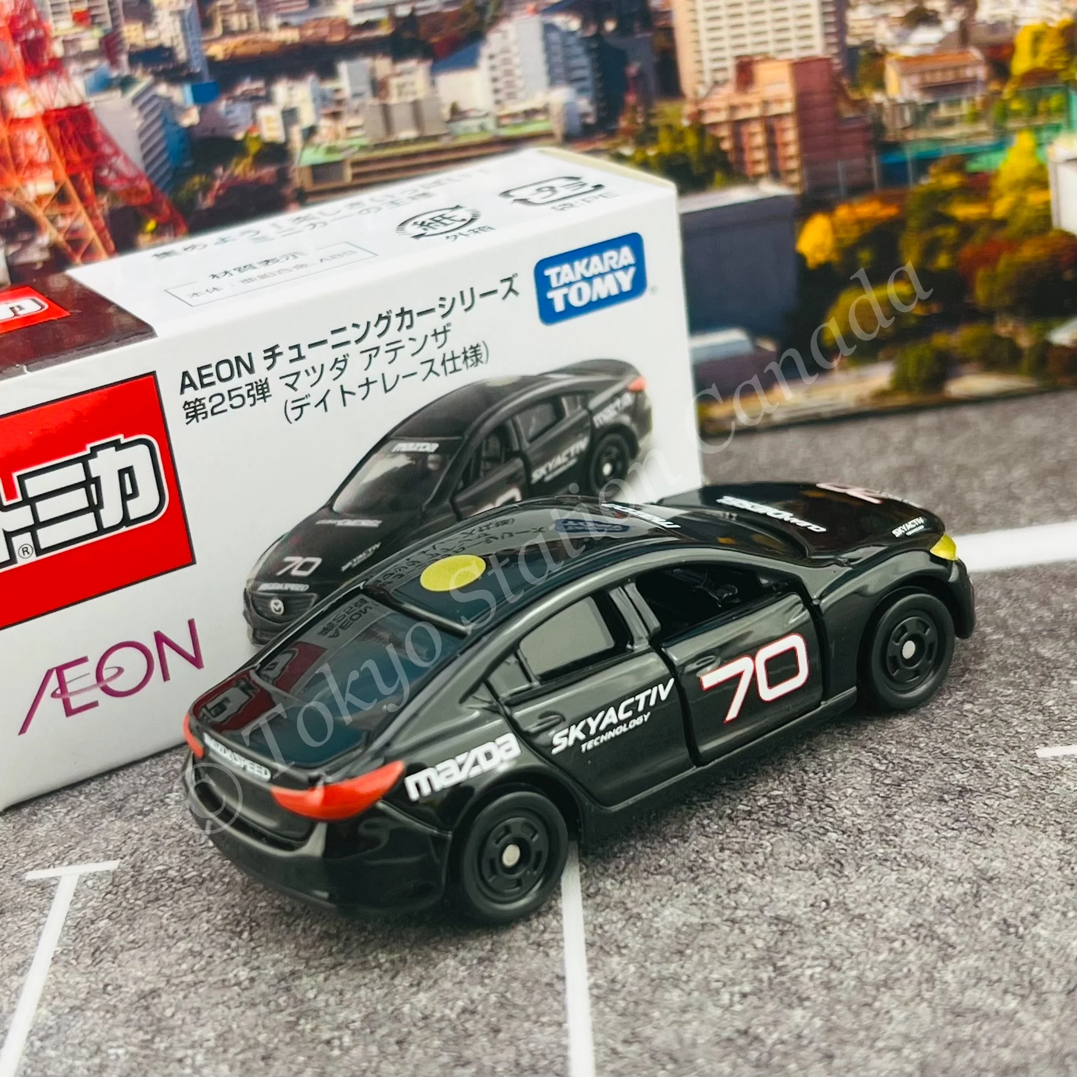 TOMICA AEON Tuning Car Series 25th Mazda Atenza (Daytona Race Specification) - Image 3
