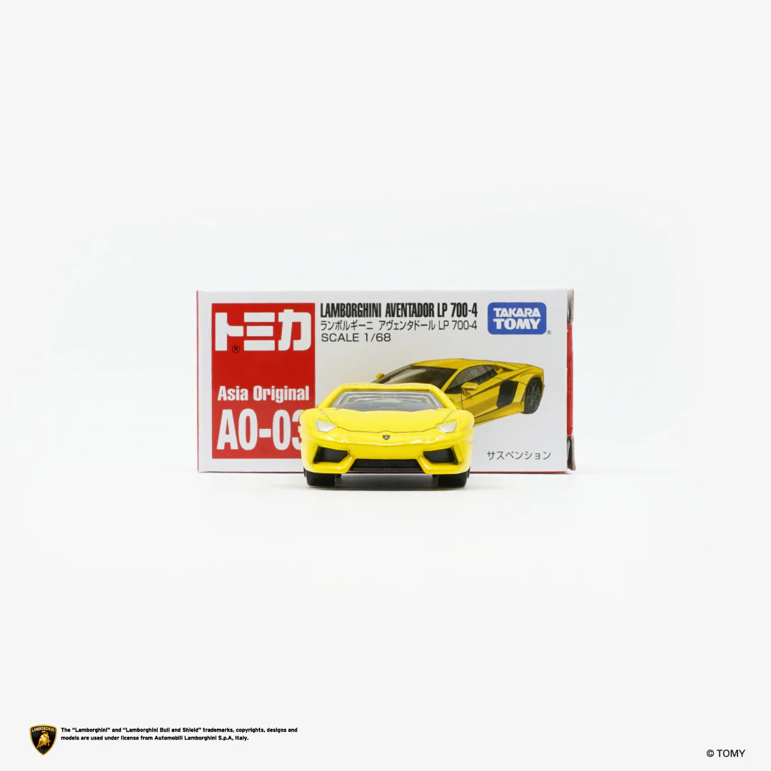 TOMICA (Asia Original) AO-03 LAMBORGHINI AVENTADOR LP 700-4 - Image 2
