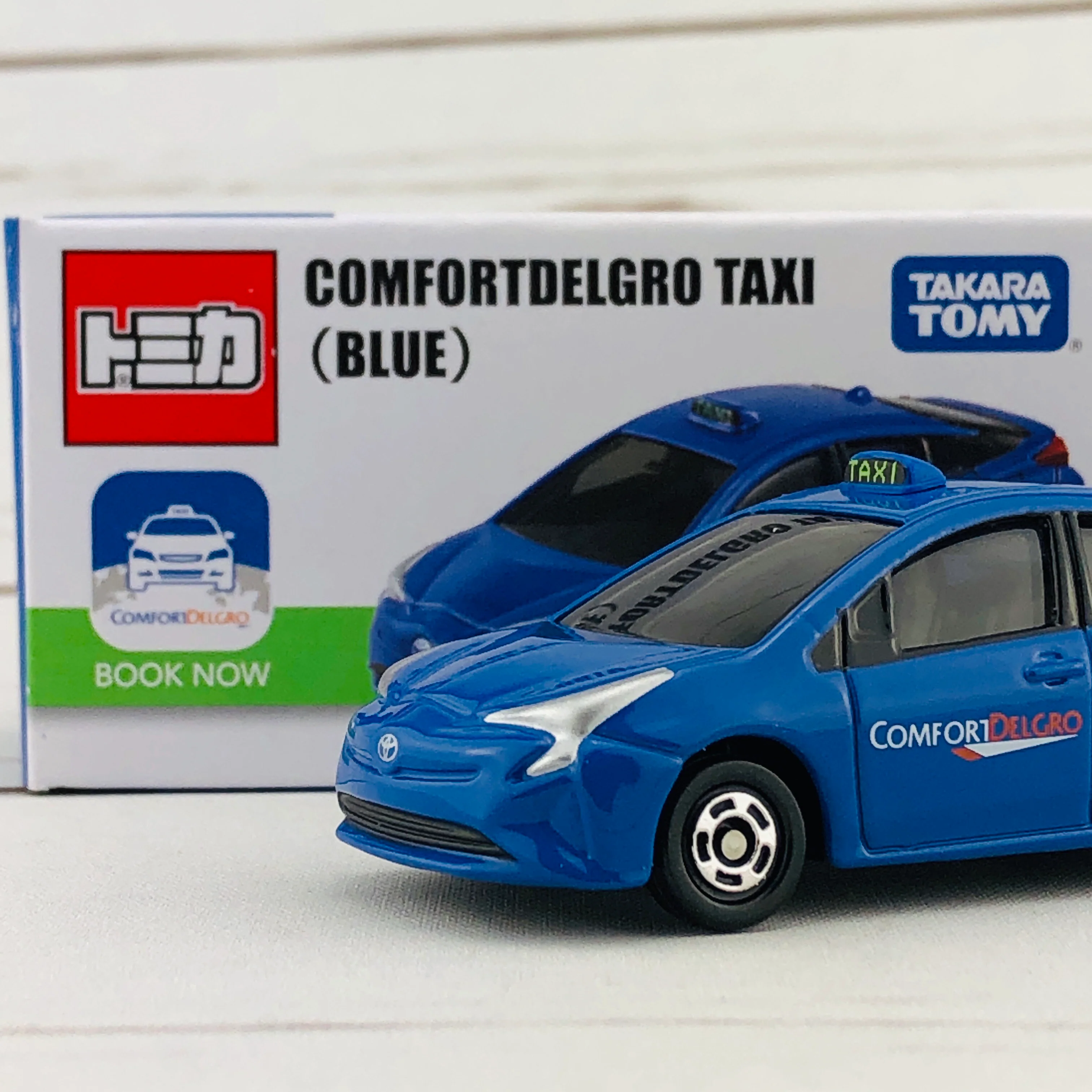 Tomica Comfortdelgro Taxi (Blue) Singapore Edition - Image 7
