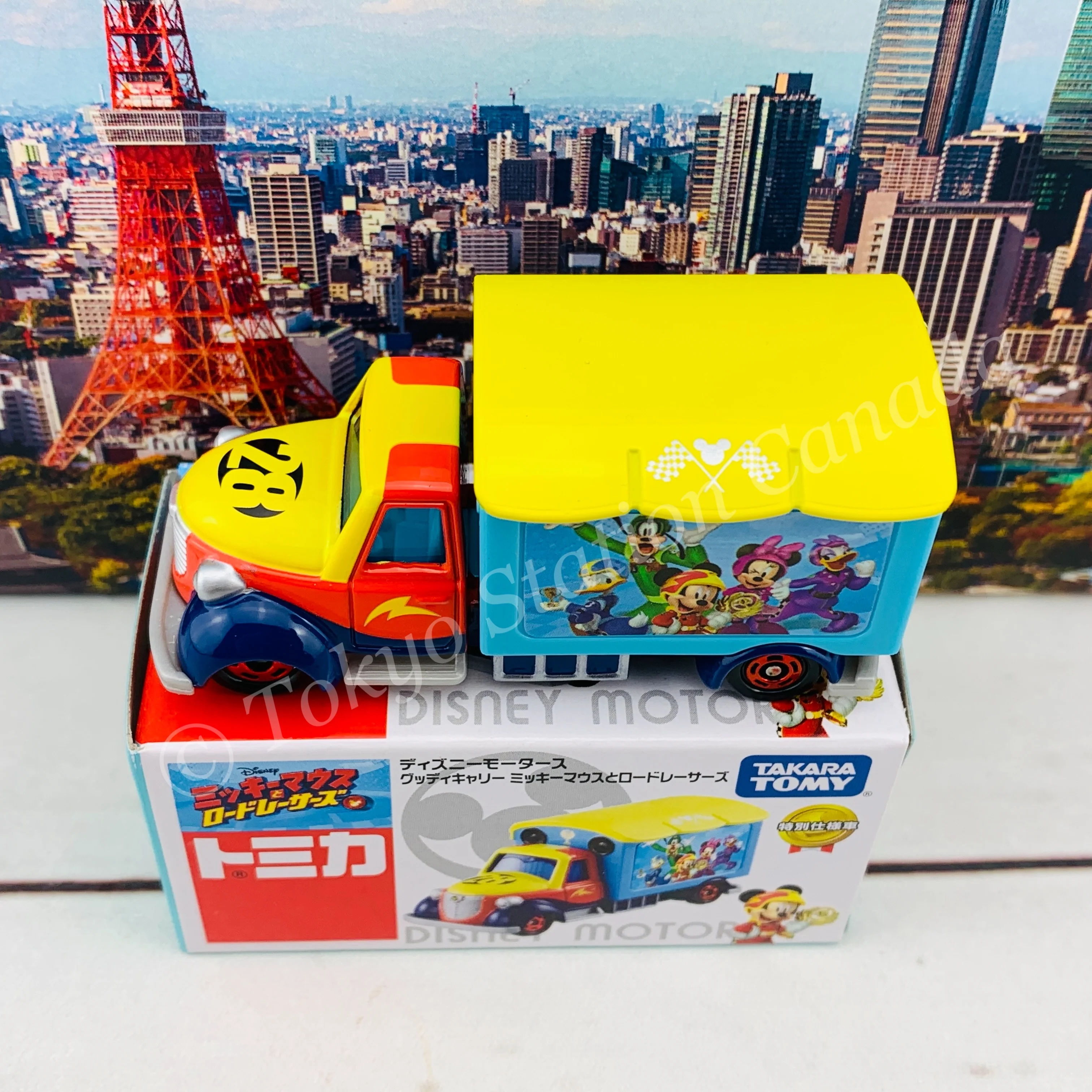 TOMICA Disney Motors Goody Carry Mickey and the Roadster Racer 4904810115410 - Image 4
