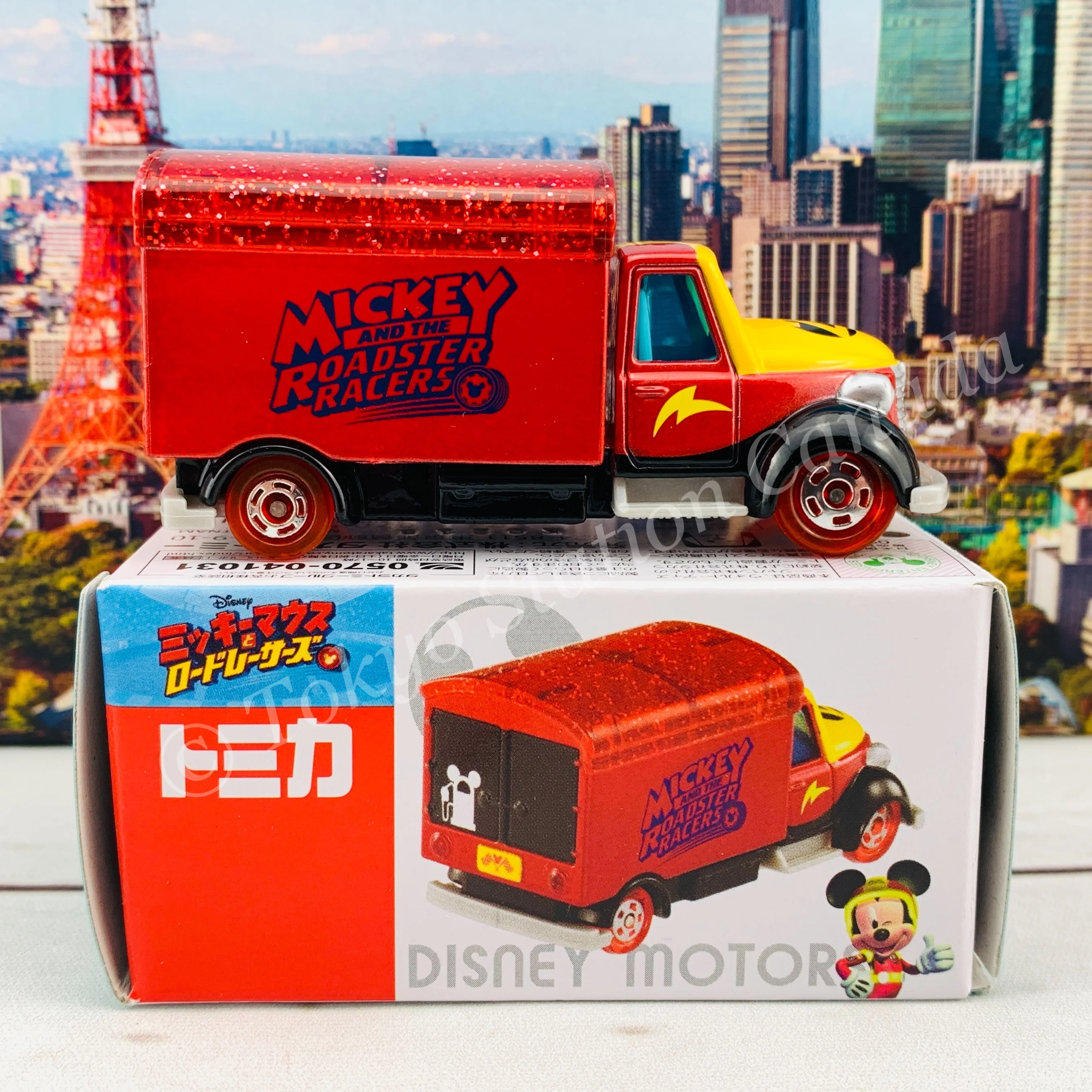 TOMICA Disney Motors Goody Carry Mickey and the Roadster Racer Supercharge 4904810128120 - Image 5