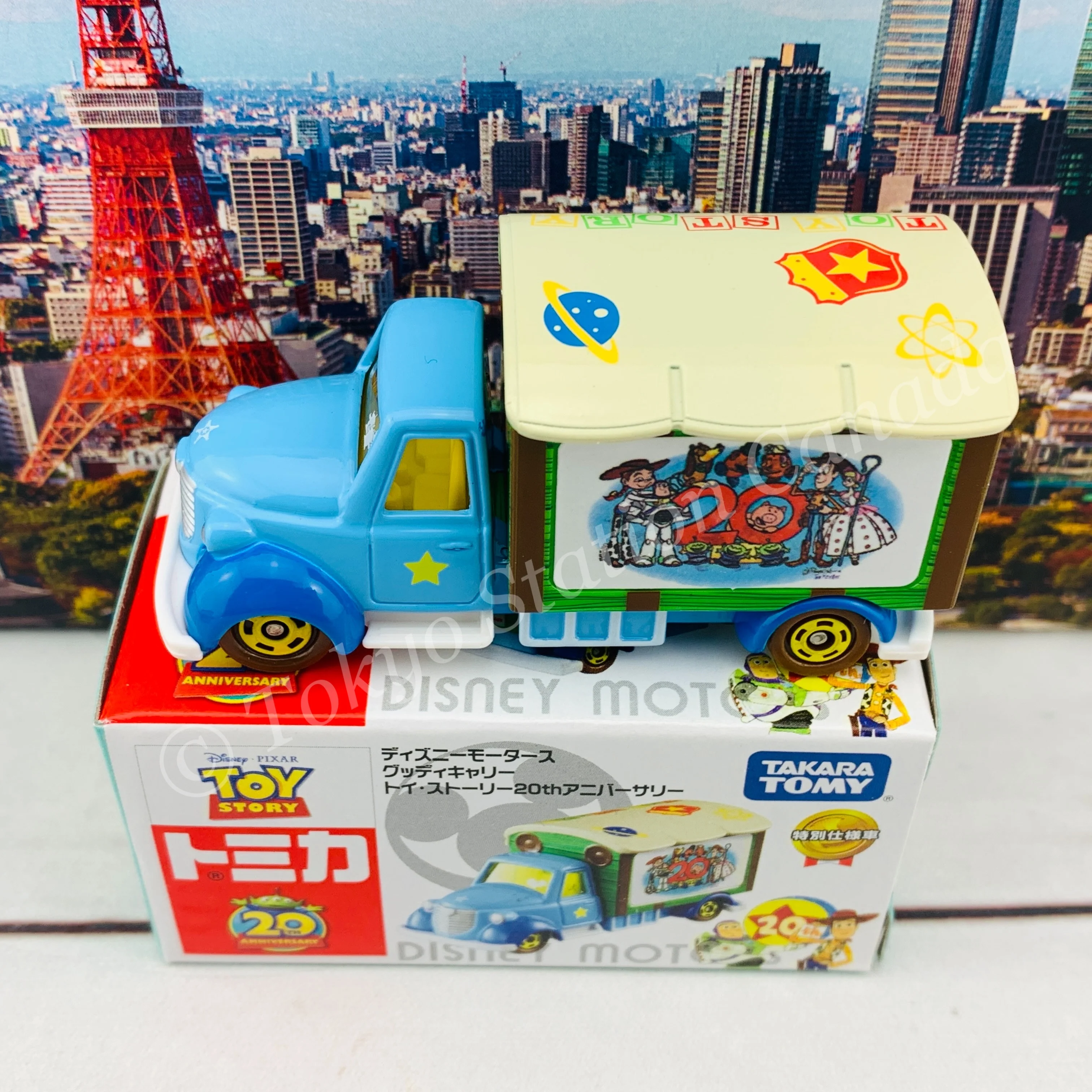 TOMICA Disney Motors Goody Carry Toy Story 20th Anniversary 4904810839088 - Image 4