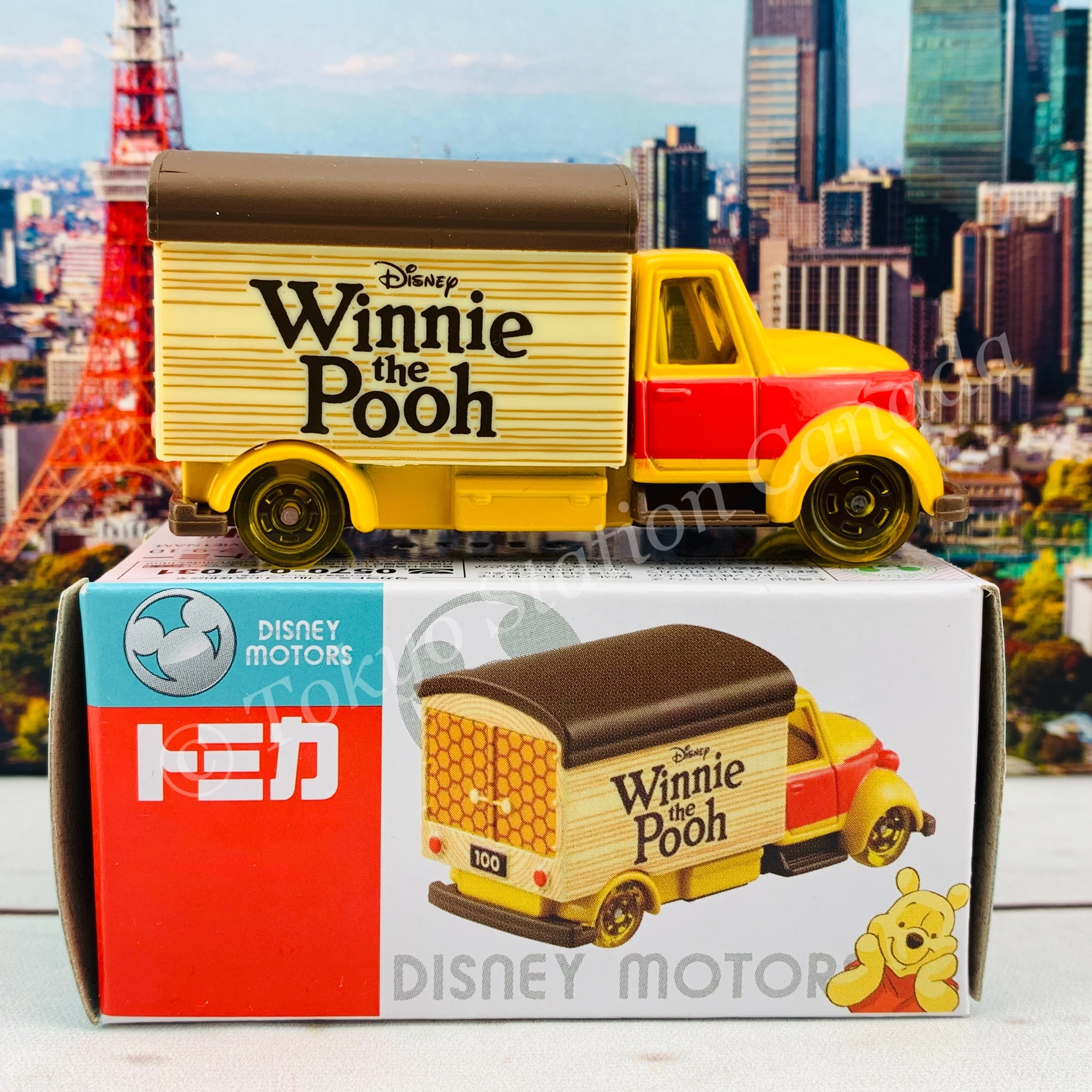 TOMICA Disney Motors Goody Carry Winnie the Pooh 4904810114130 - Image 5