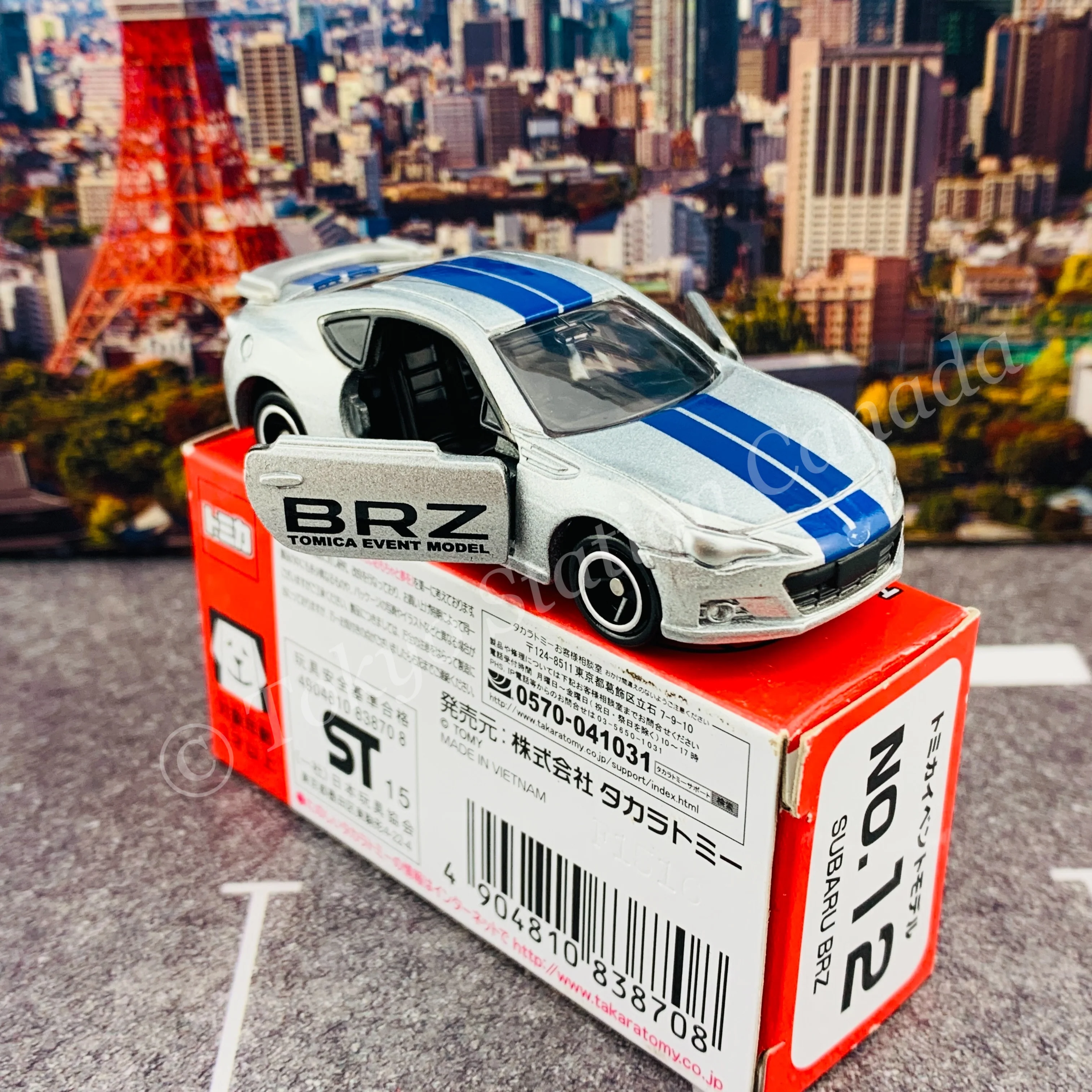 TOMICA EVENT MODEL No. 12 SUBARU BRZ (4904810838708) - Image 4