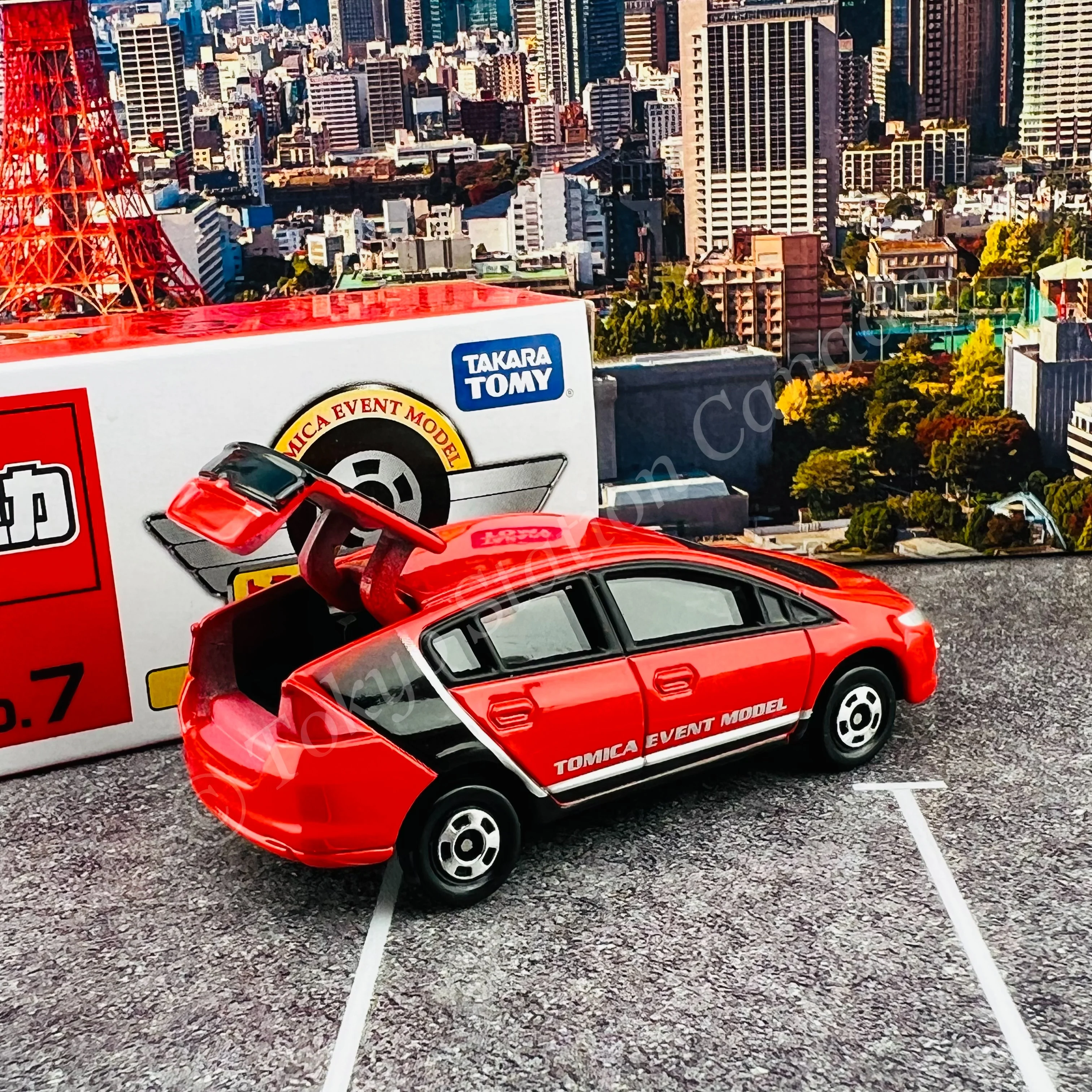 TOMICA EVENT MODEL NO.7 Honda Insight Red - Image 2