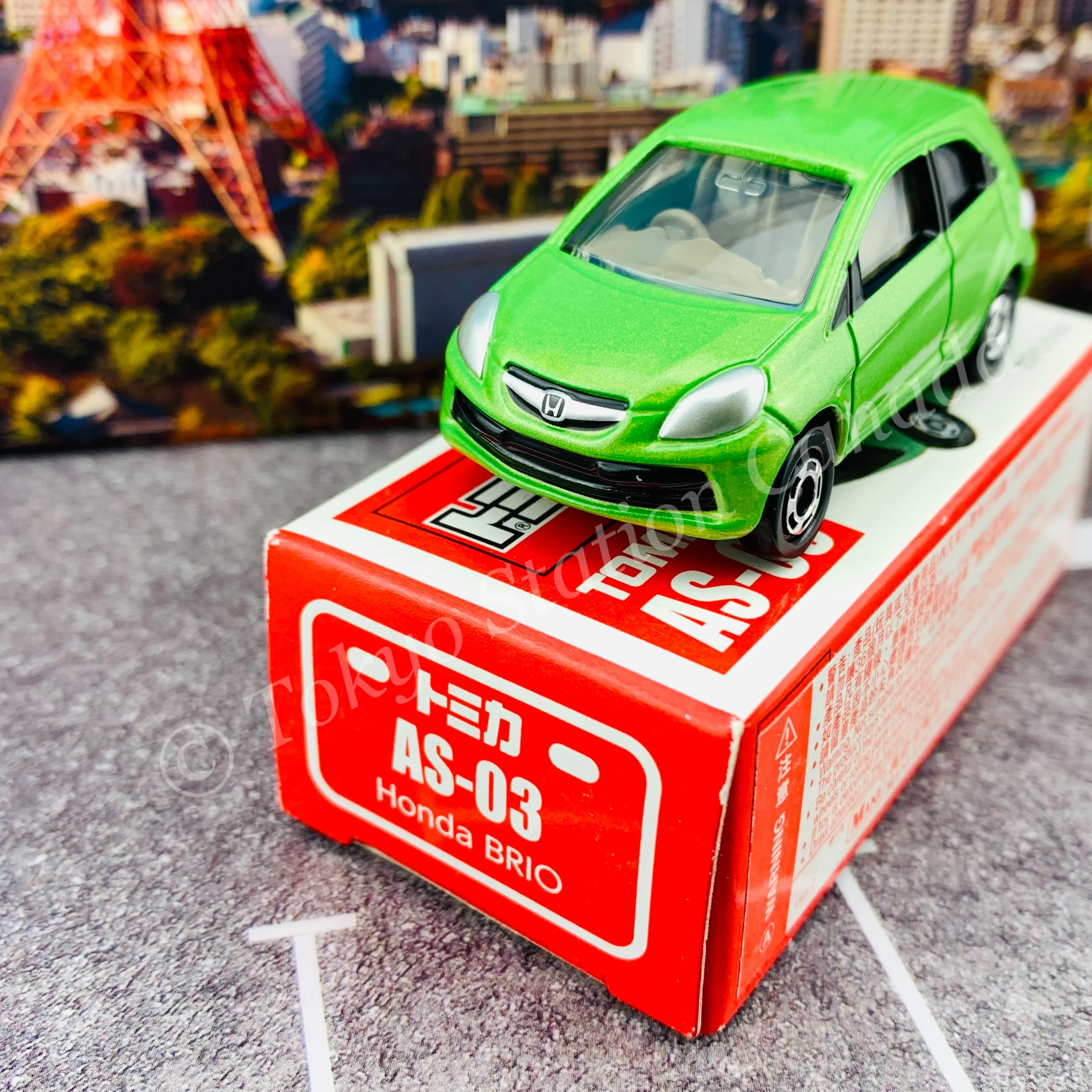 TOMICA Honda BRIO AS-03 (4904810820444) - Image 2