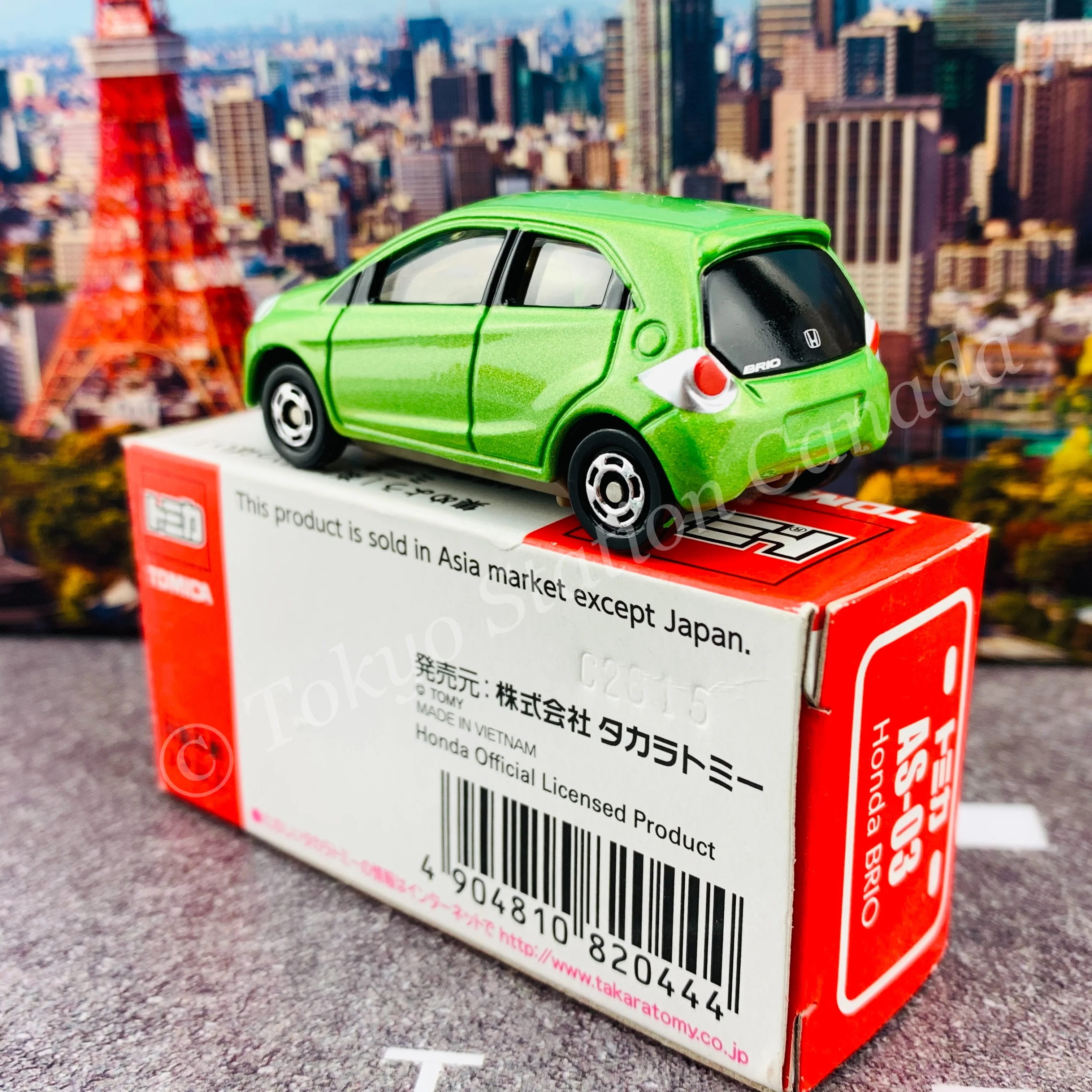 TOMICA Honda BRIO AS-03 (4904810820444) - Image 4