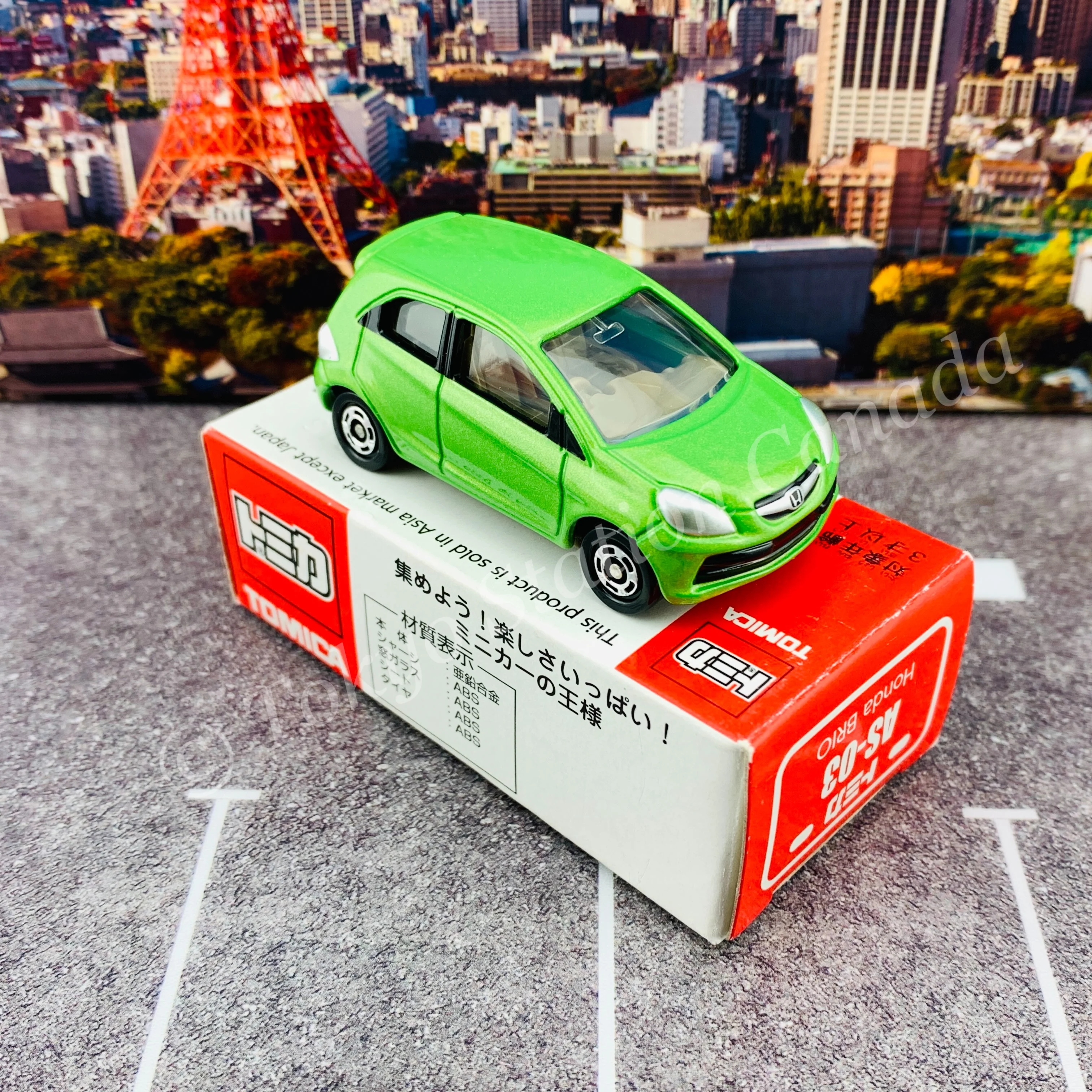 TOMICA Honda BRIO AS-03 (4904810820444) - Image 5