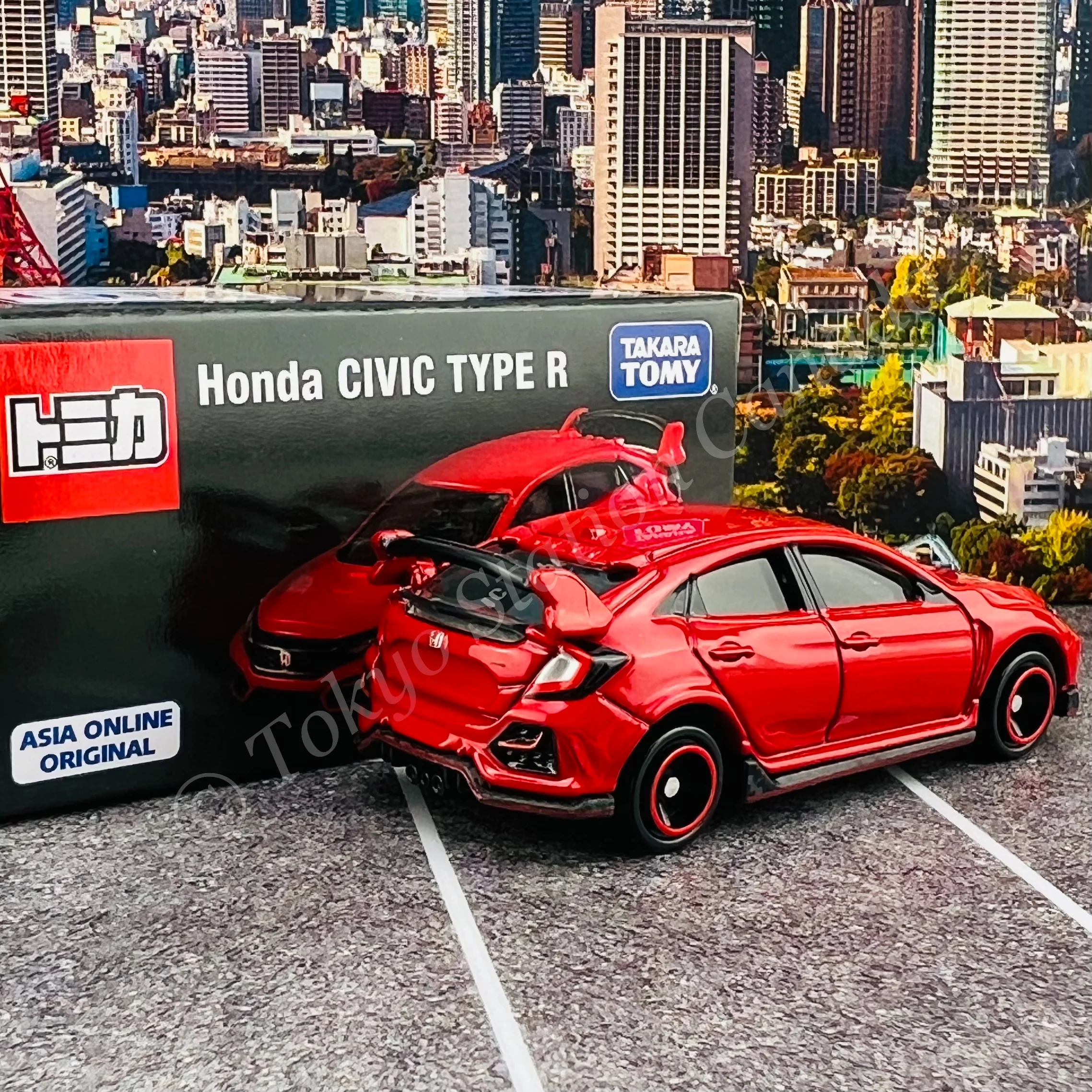 TOMICA Honda CIVIC TYPE R (ASIA ONLINE ORIGINAL) 4904810270058 - Image 2