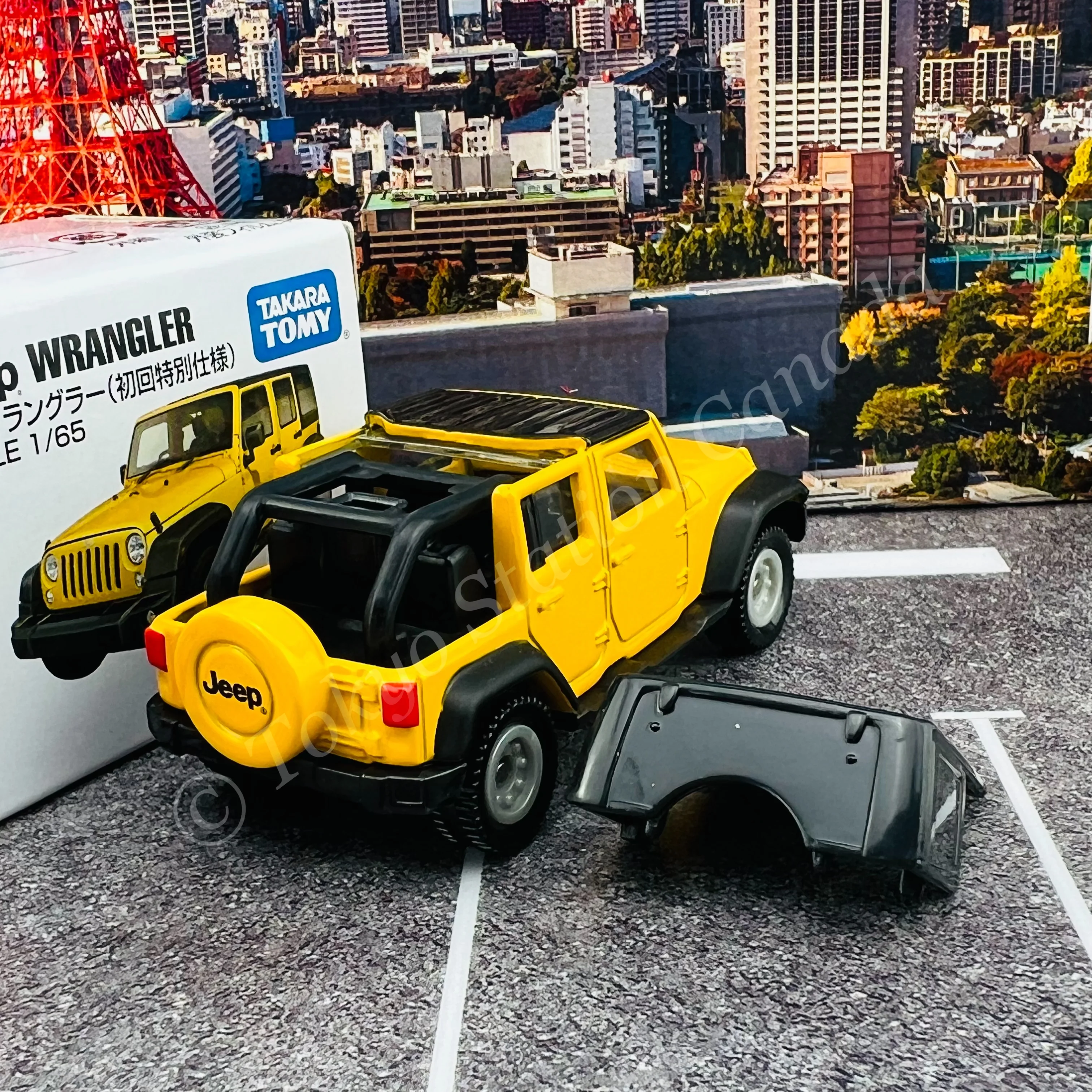 TOMICA 80 Jeep WRANGLER First Edition - Image 3