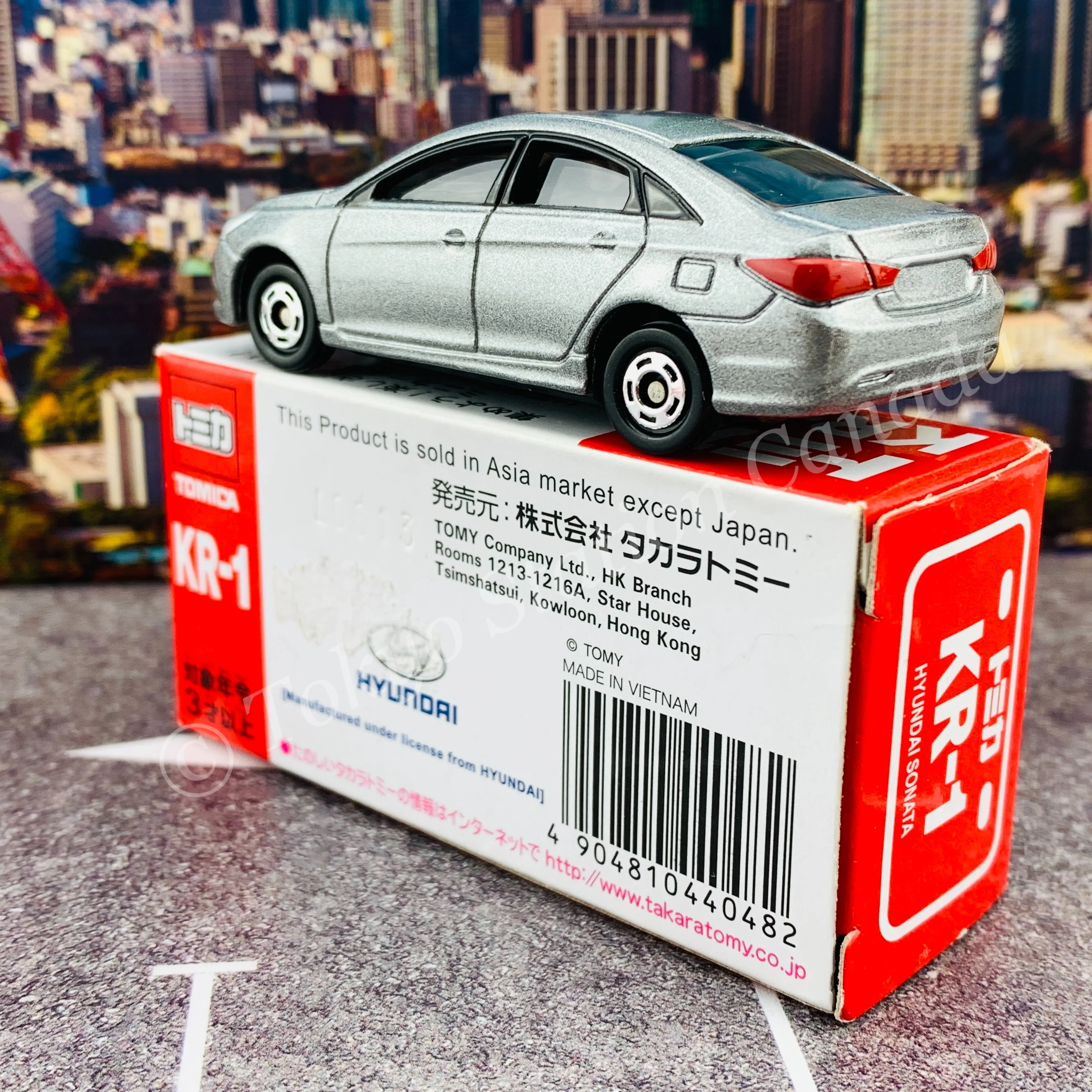 TOMICA KR-1 HYUNDAI SONATA 4904810440482 - Image 3