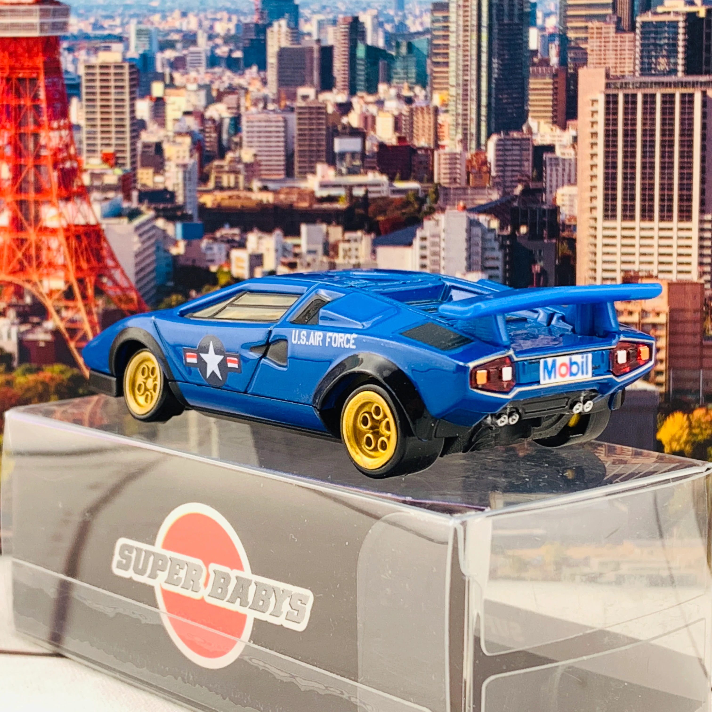 Tomica Lamborghini Countach LP500S Custom Printed **Rare Edition** - Image 3