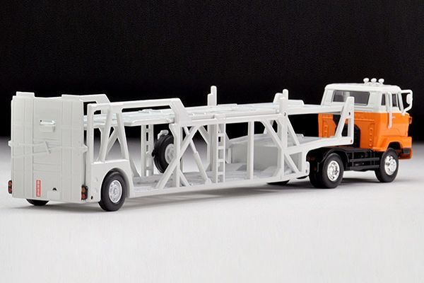 Tomica Limited Vintage 1/64 Hino HE366 Tractor + Antico ASZ022 Car Transporter LV-N89d - Image 2
