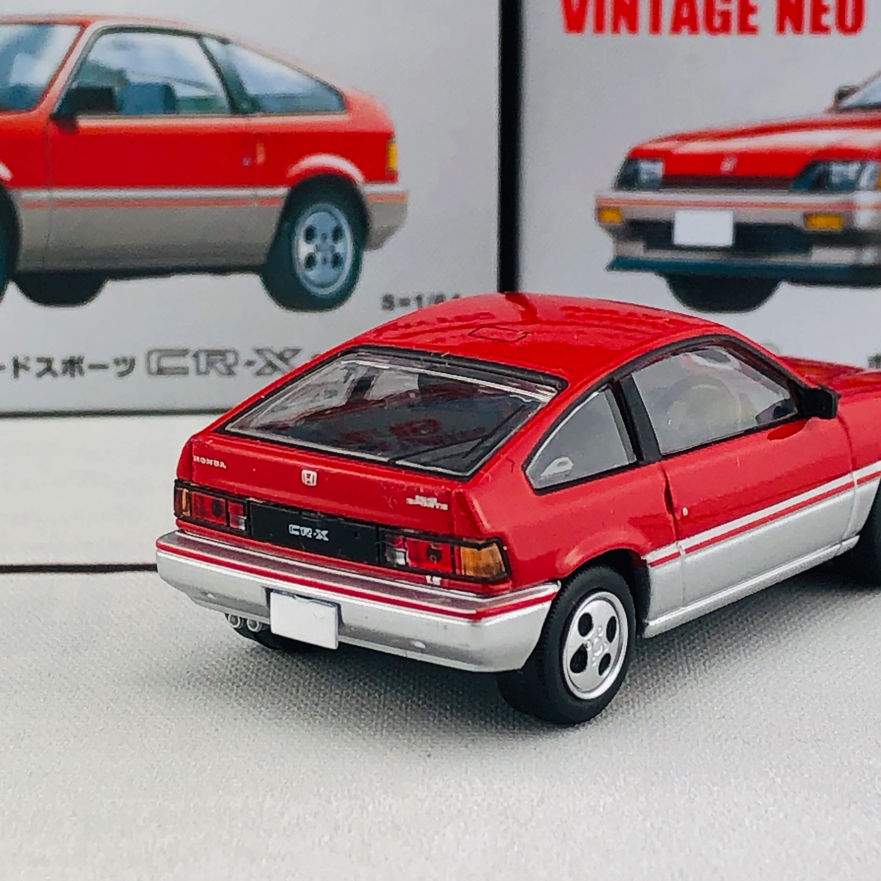 Tomica Limited Vintage Honda Ballade Sports CRX 1.5i RED LV-N124a - Image 5