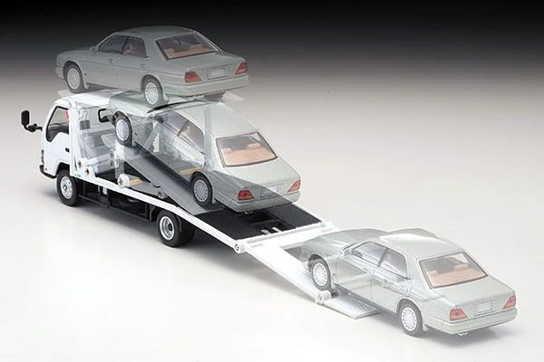 Tomica Limited Vintage Isuzu Elf Hanamidai Automobile Safety Loader Big Wide (White) LV-N191a - Image 15