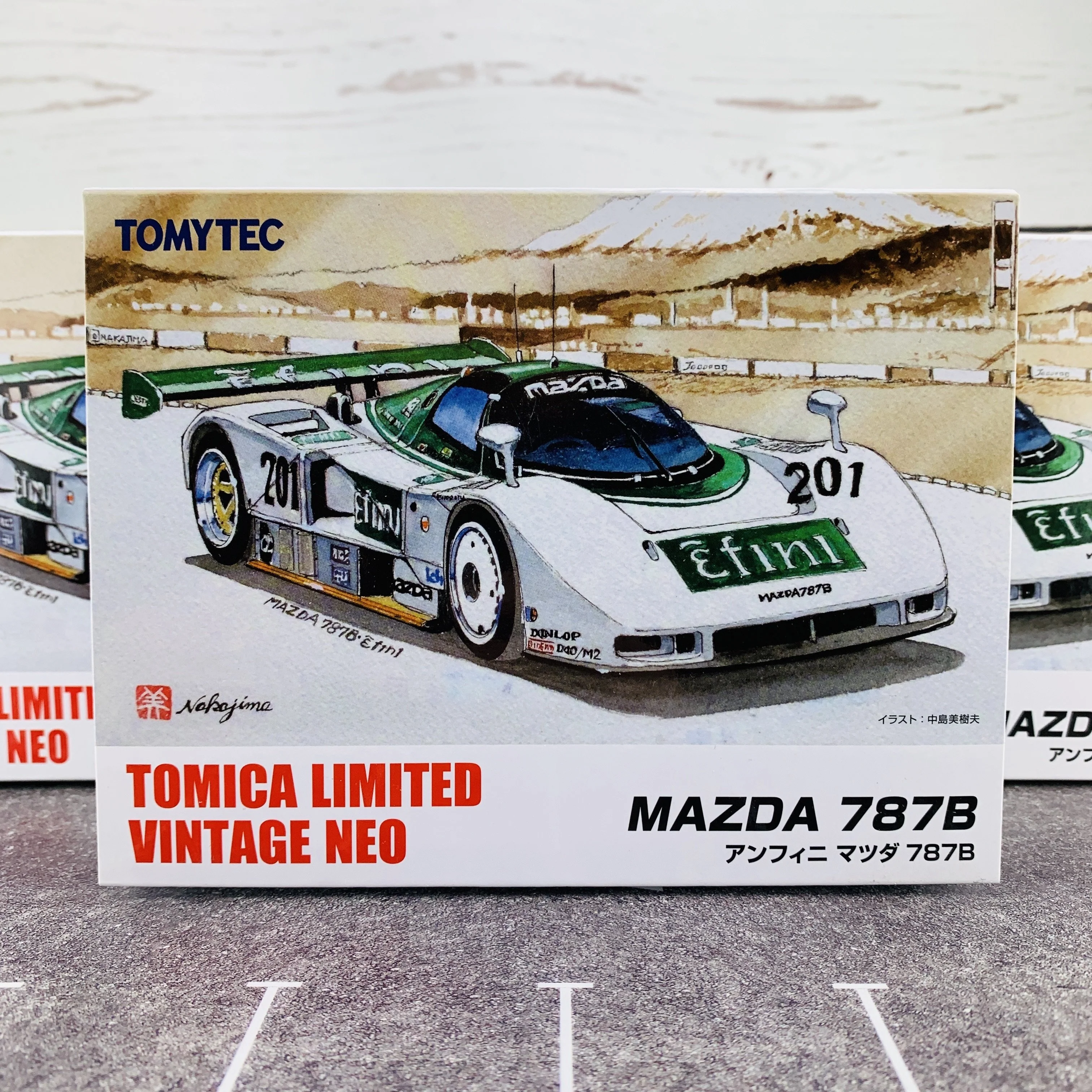 Tomica Limited Vintage Neo 1/64 MAZDA 787B 201 - Image 8