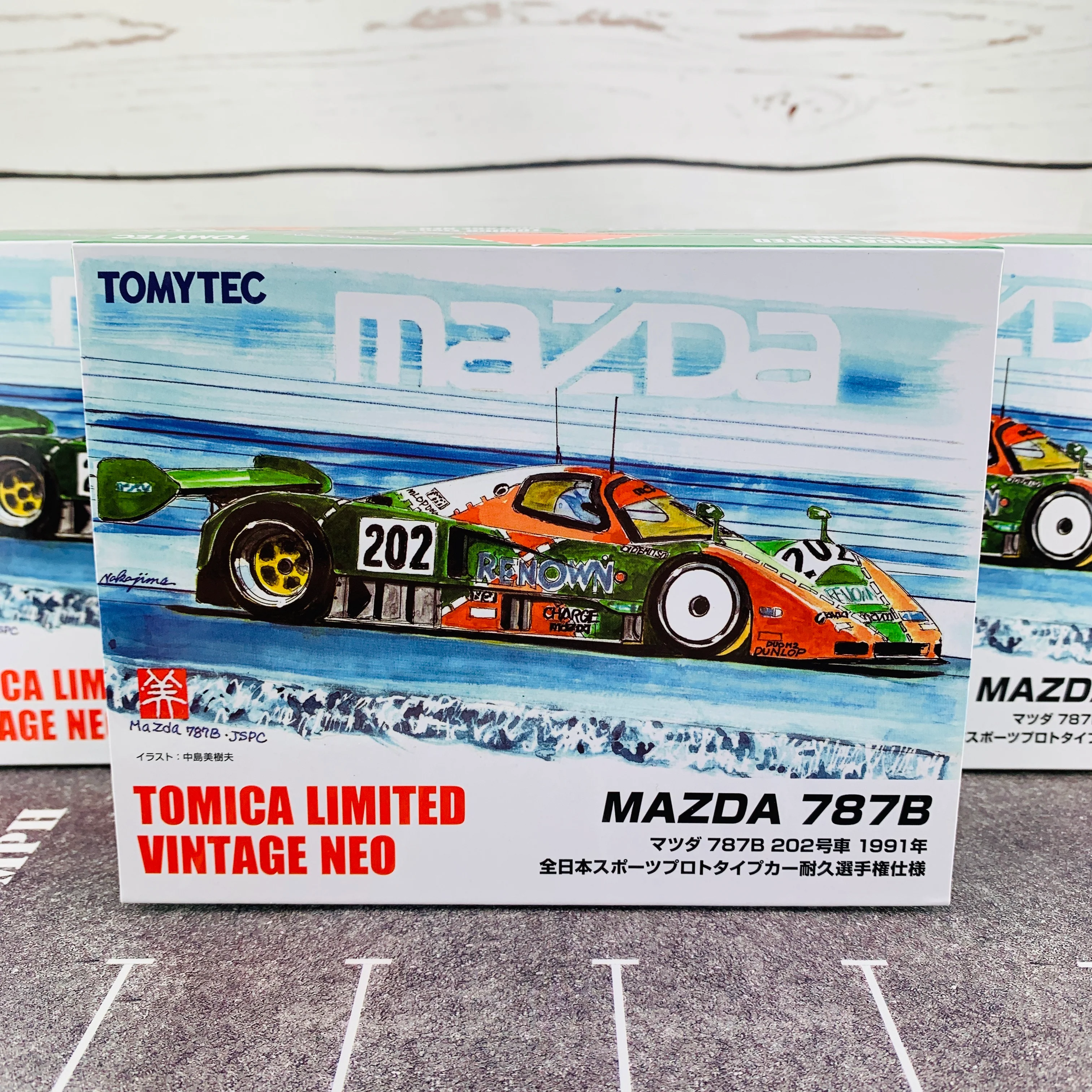 Tomica Limited Vintage Neo 1/64 MAZDA 787B 202 - Image 8