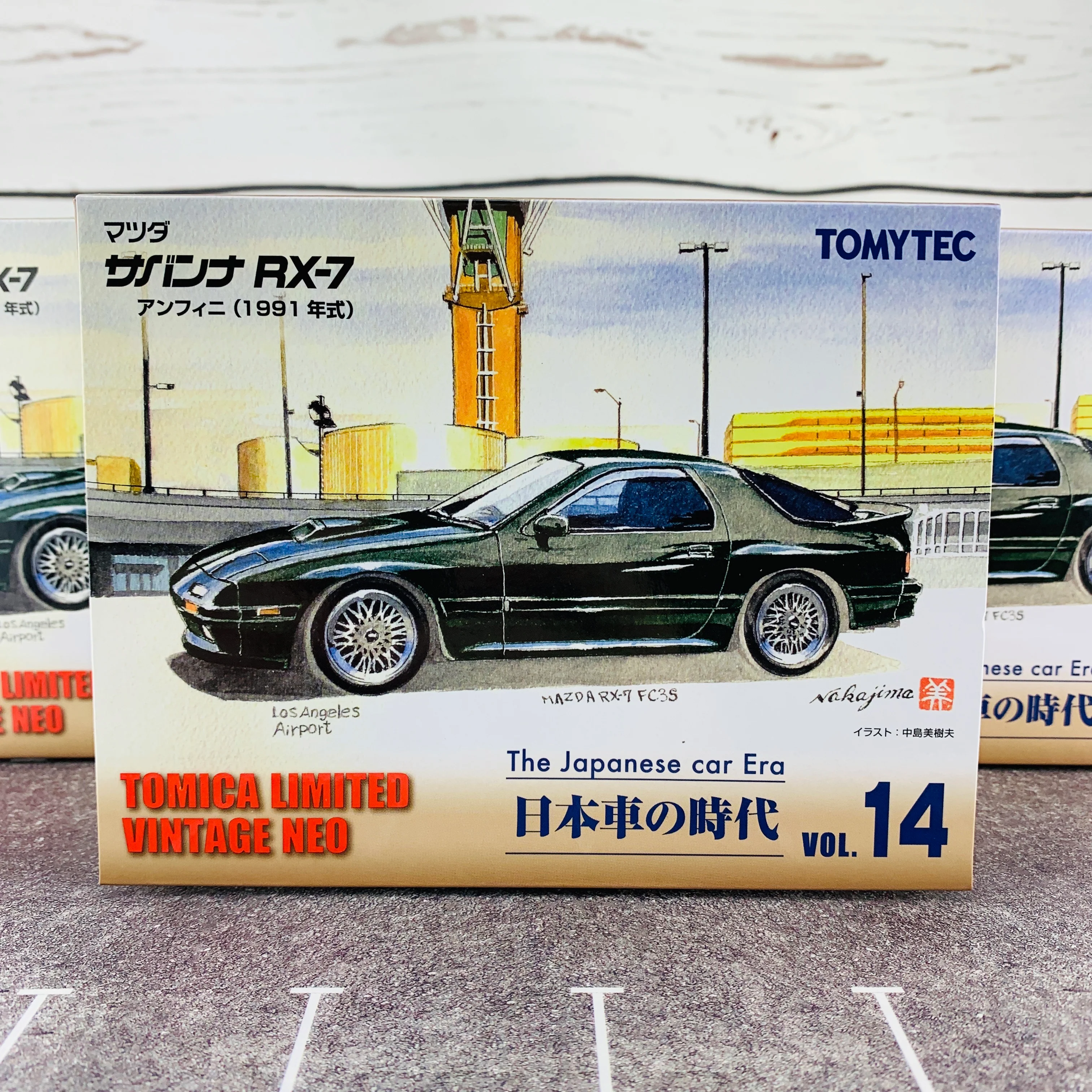 Tomica Limited Vintage Neo 1/64 Mazda Savanna RX7 Infini FC3S (Year 1991) The Japanese car Era Vol. 14 - Image 8
