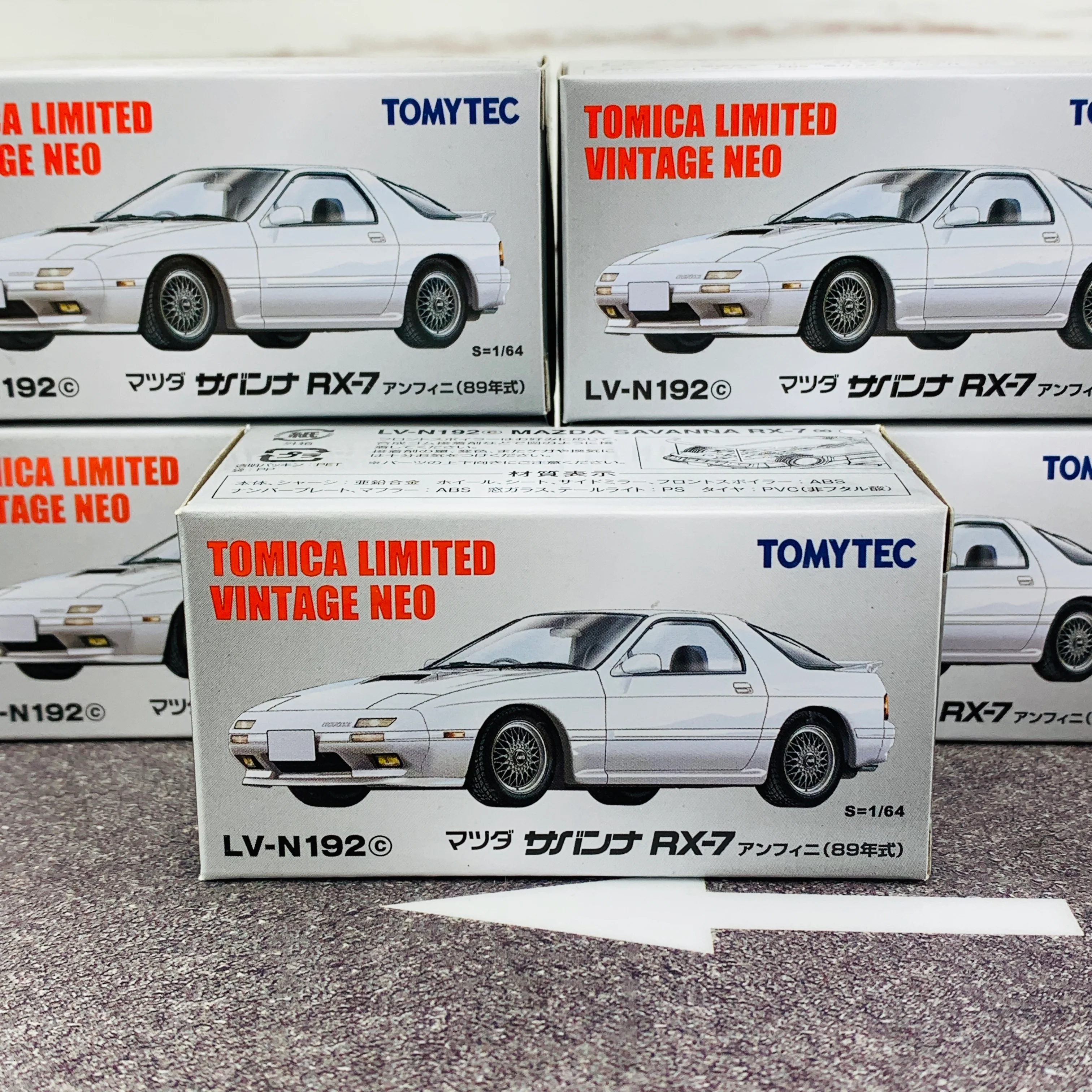 Tomica Limited Vintage Neo 1/64 Mazda Savanna RX7 Infini (Year 1989) LV-N192c - Image 7